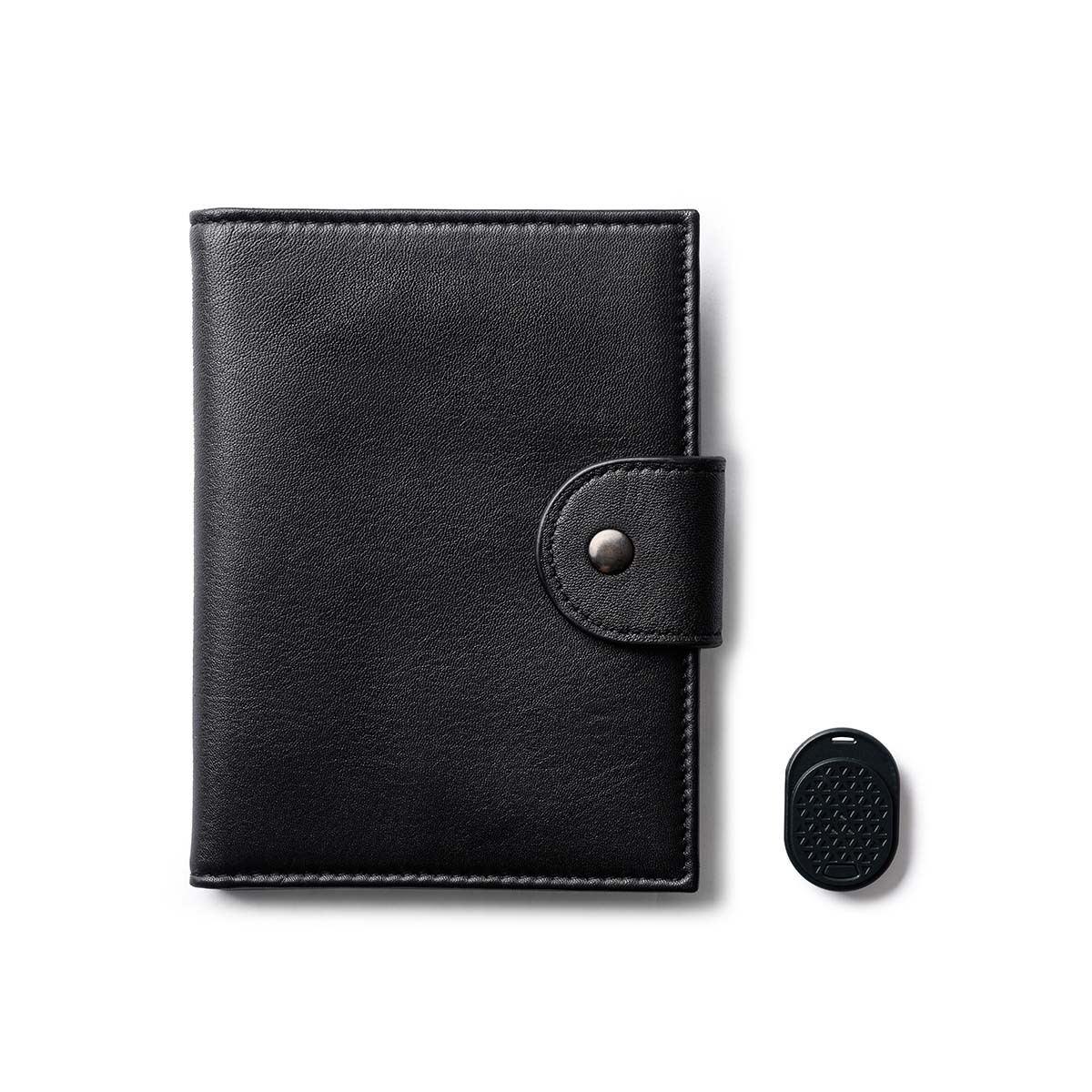 Orbit Smart Passport Holder Bi-Fold Black