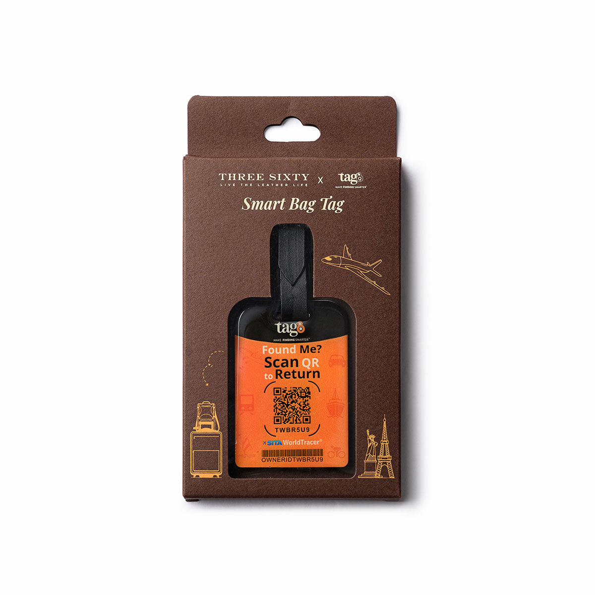 Orbit Smart Security Tag Black
