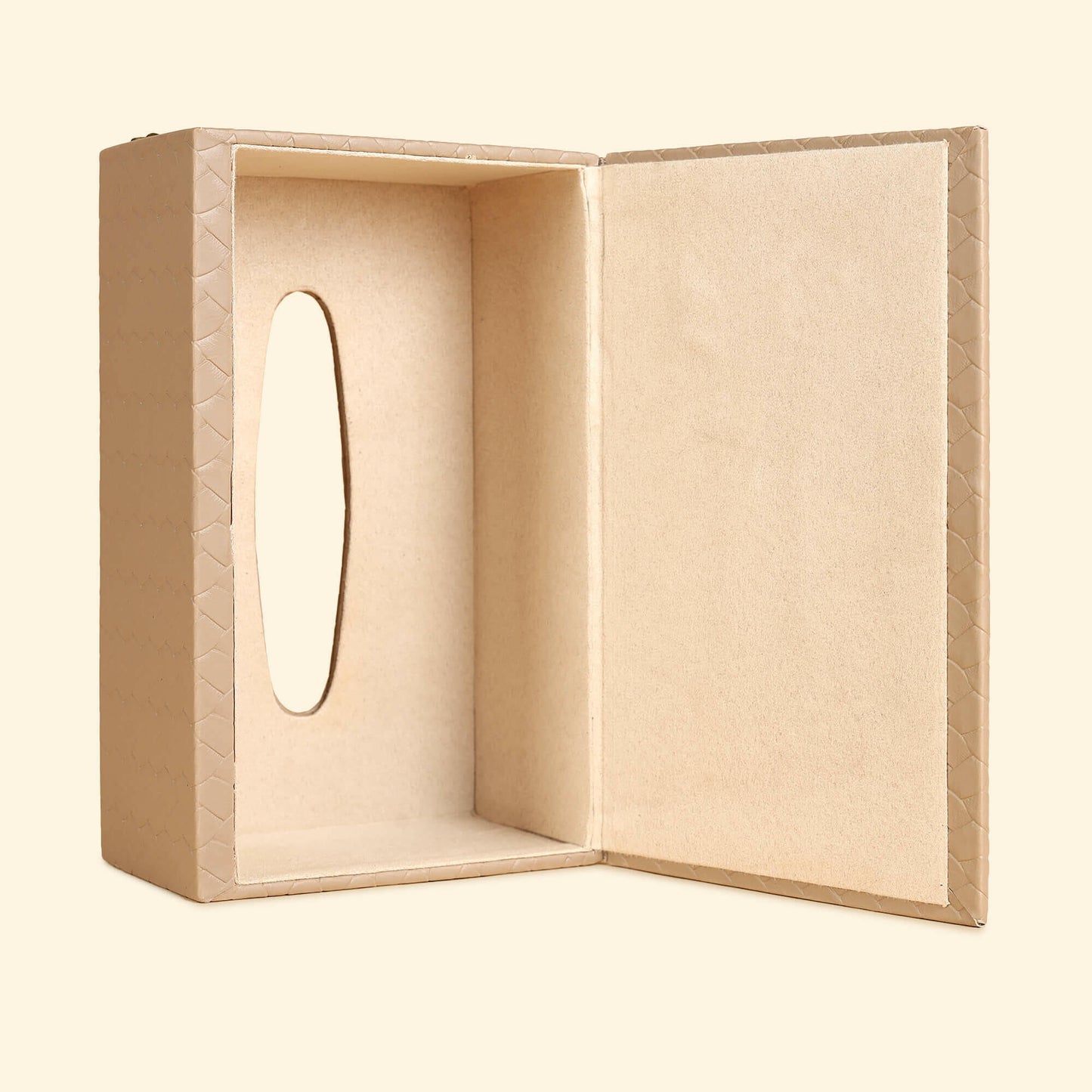 Beige Tissue Box