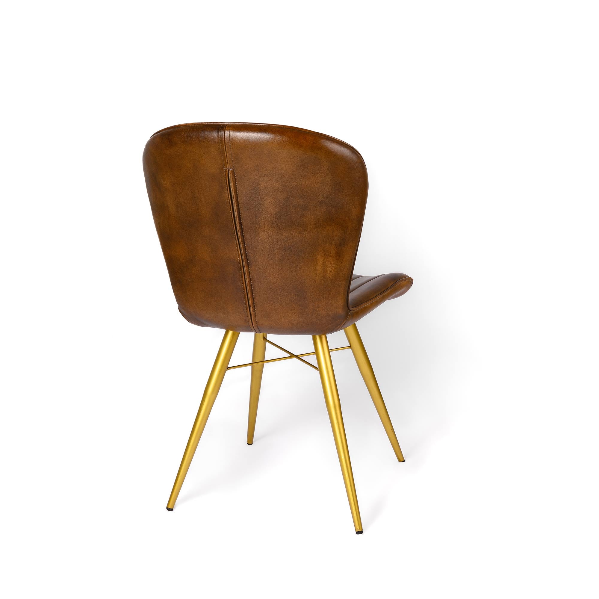 Aurum Curve Chair Brown