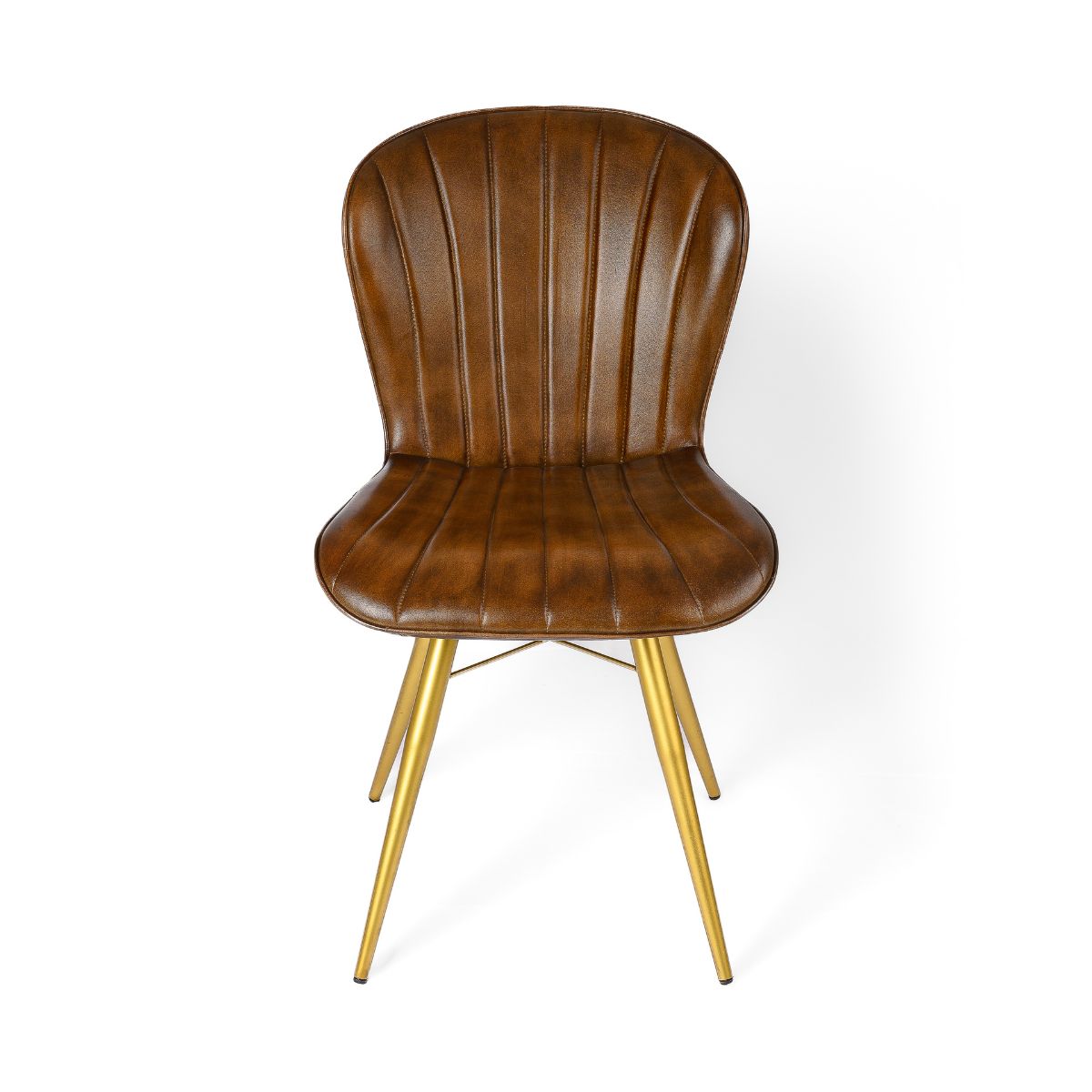 Aurum Curve Chair Brown - Three Sixty Life