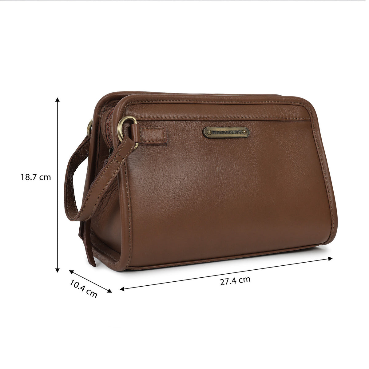 Baxter Dopp Kit Brown