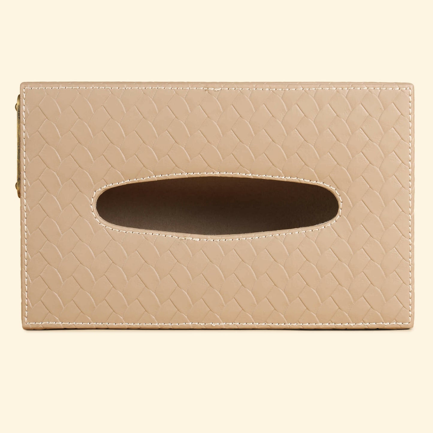 Beige Tissue Box