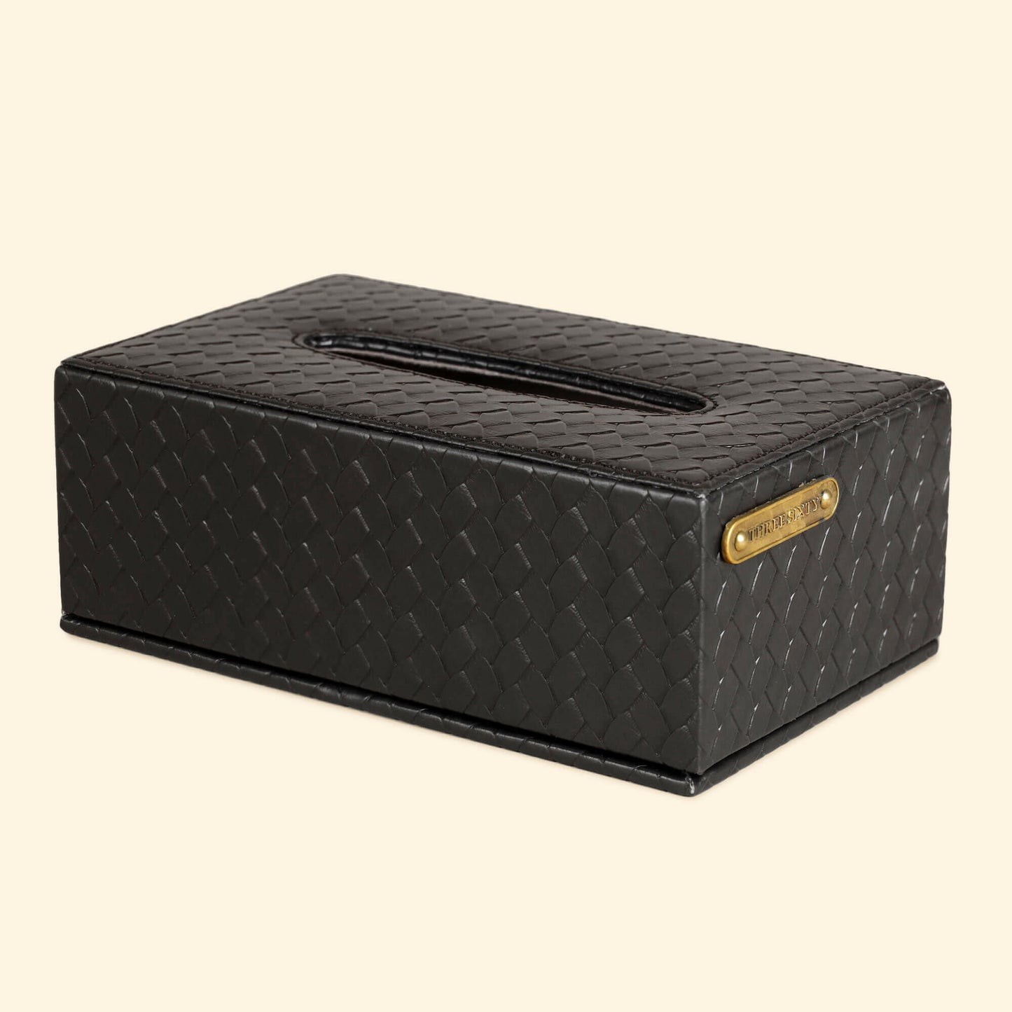 Black Tissue Box