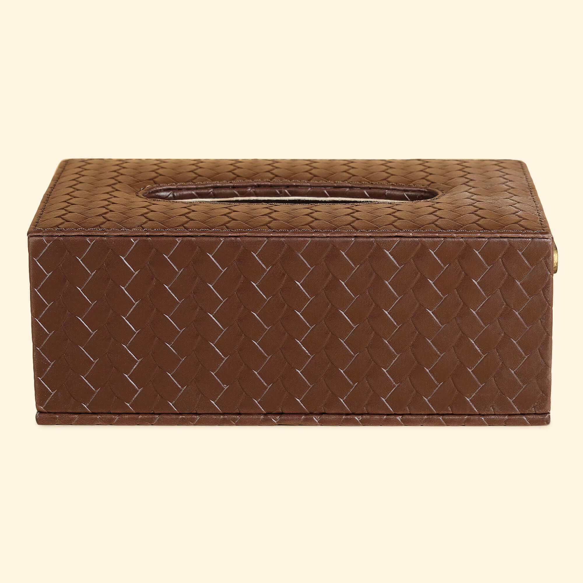 Entwine Brown Tissue Box
