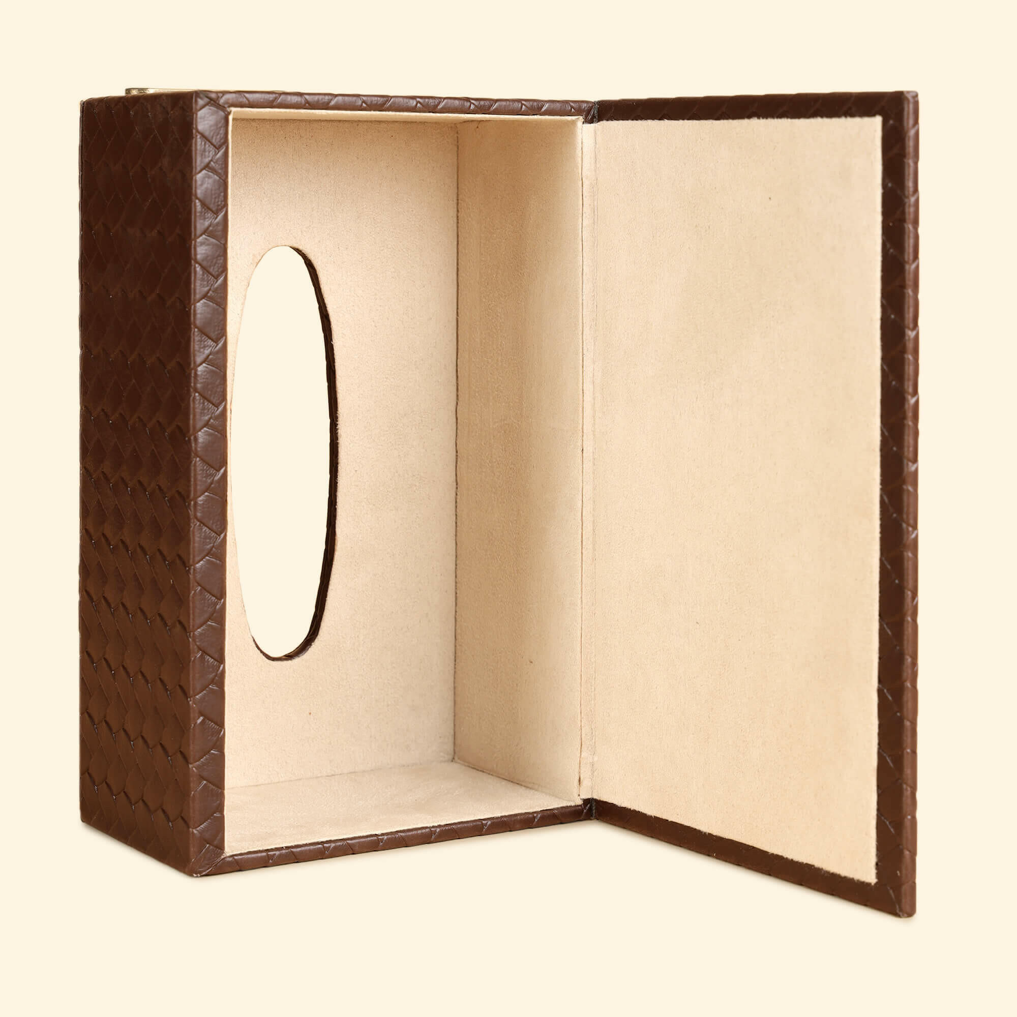 Entwine Brown Tissue Box