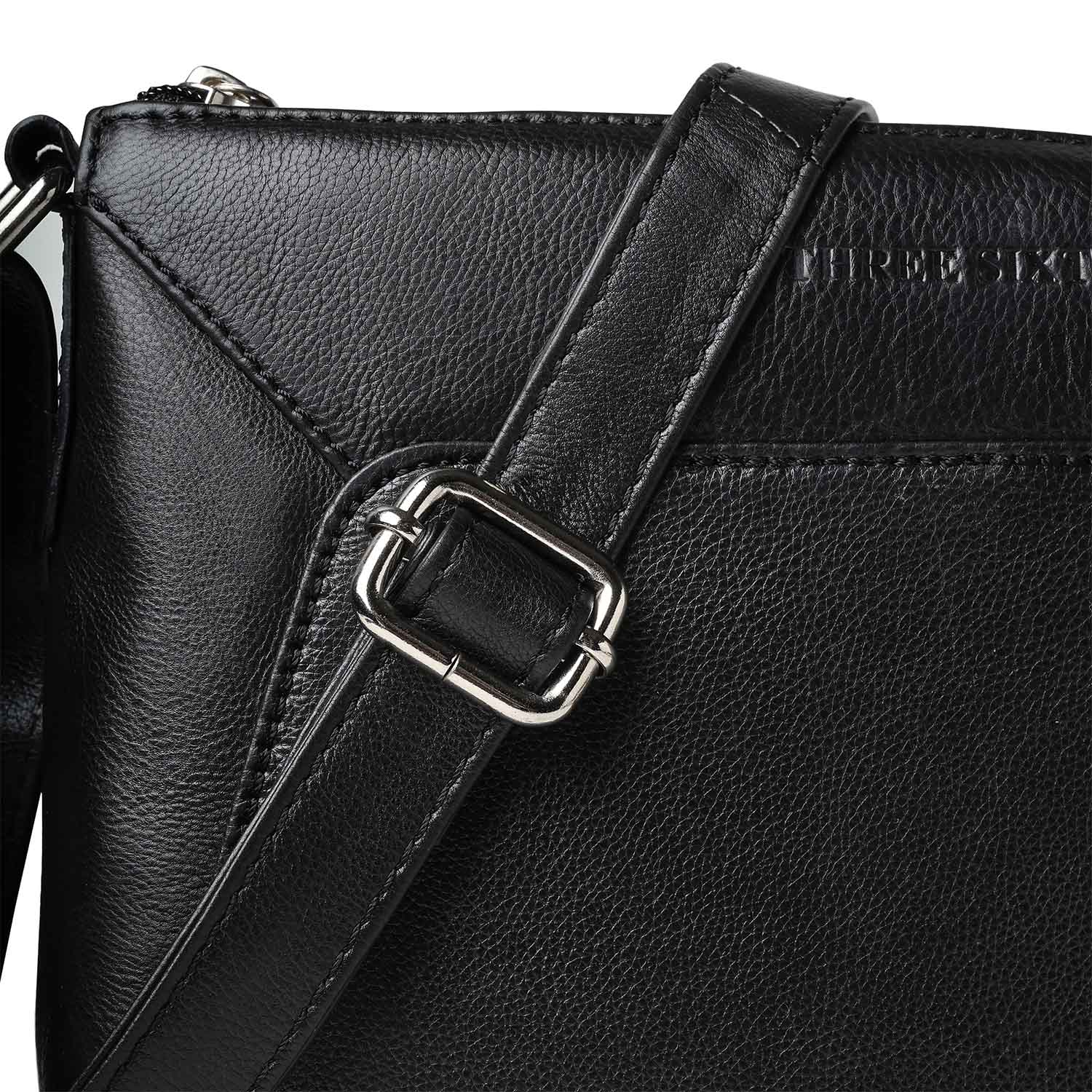 Chelsea Messenger Bag Black