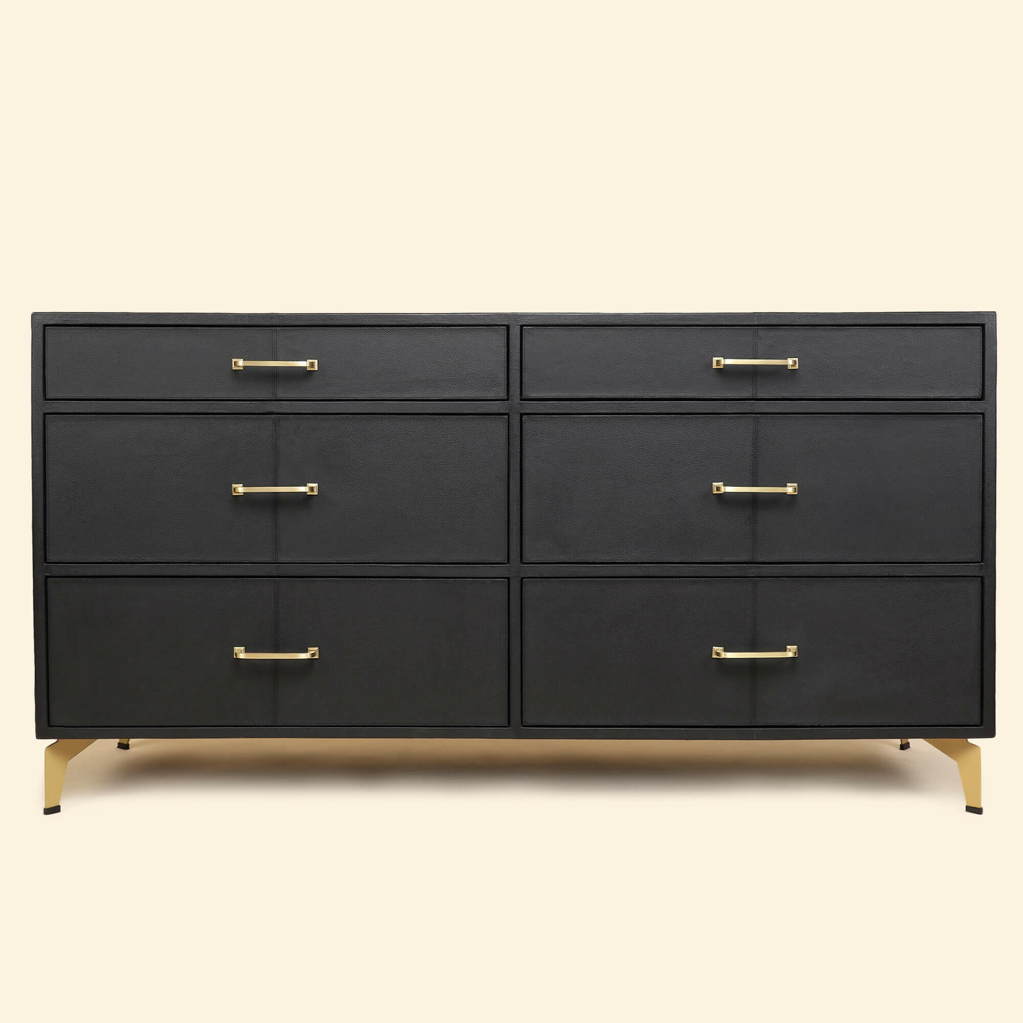 Chest of Six Drawers - Black
