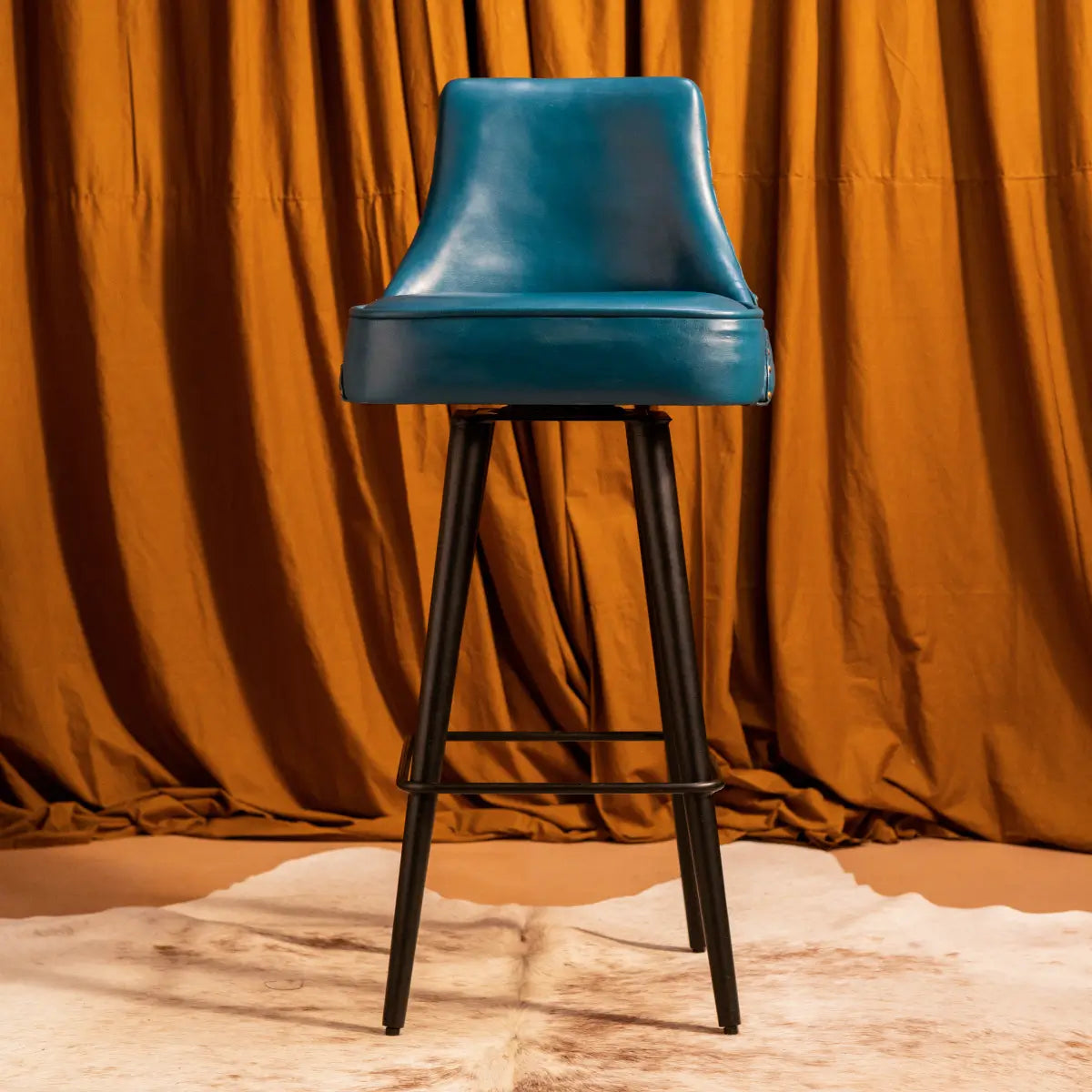 Chester Bar Stool Blue