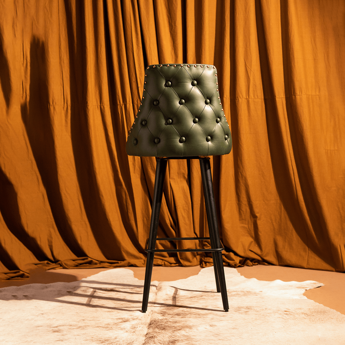 Chester Bar Stool Green