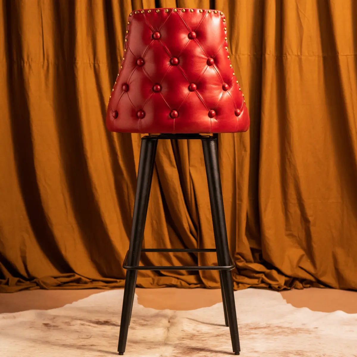 Chester Bar Stool Red