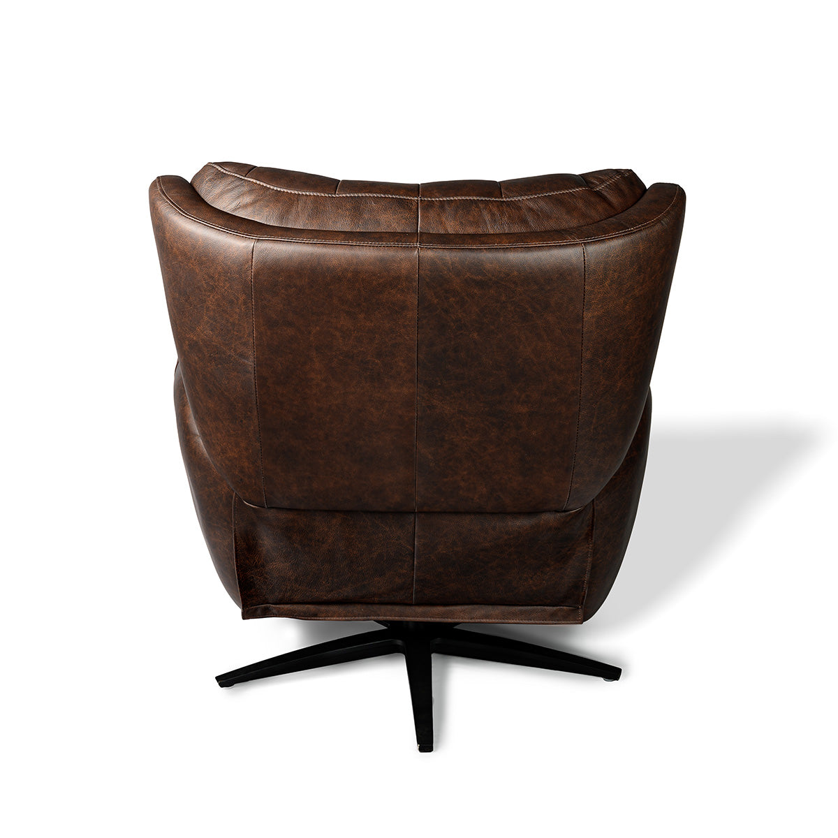 Chesterfield Recliner Chair Brown