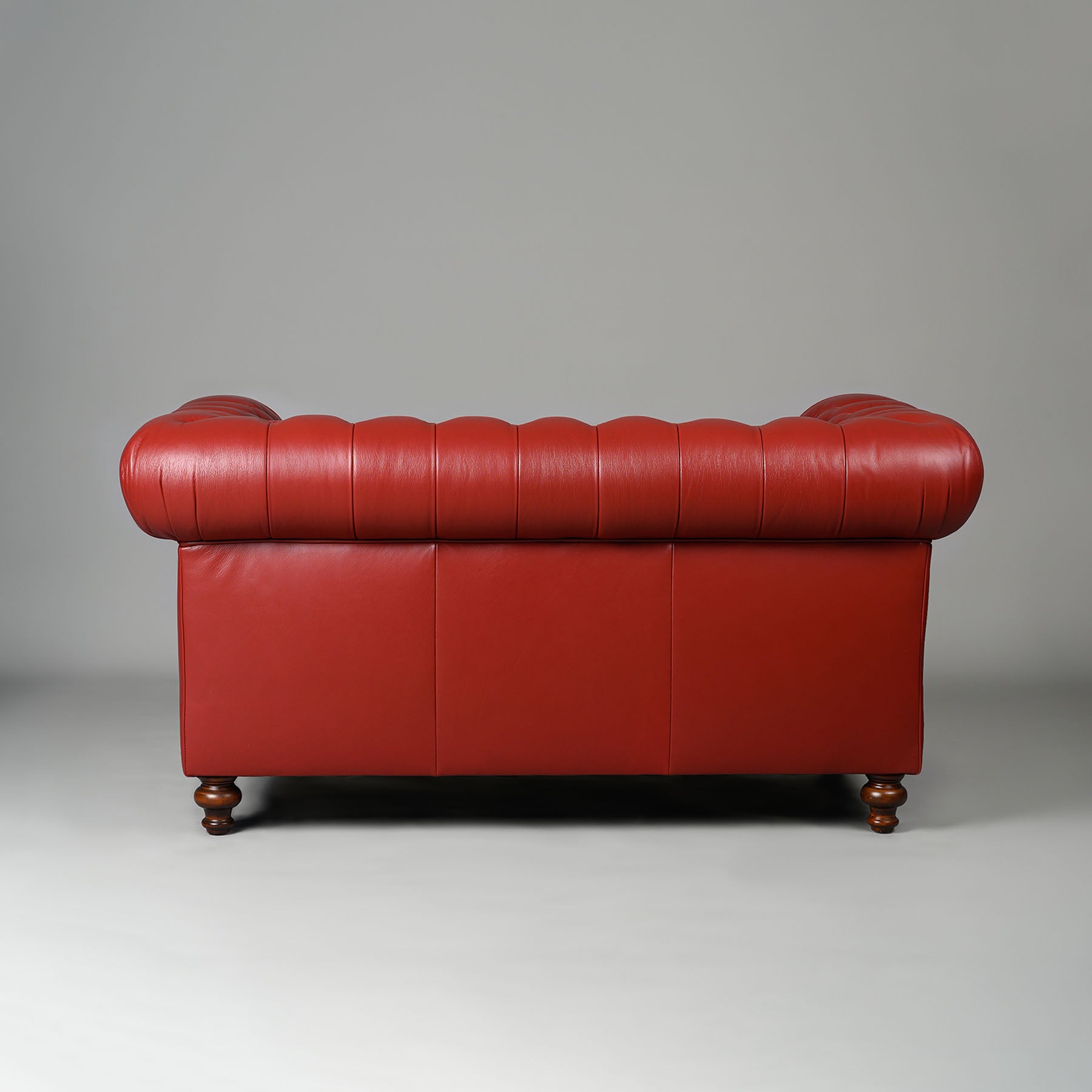 Classic Chesterfield Two Seater Sofa Red