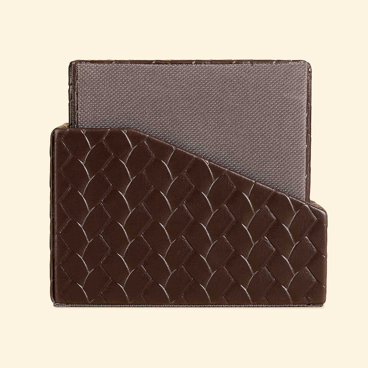 Entwine Coasters Set Of 6 Brown
