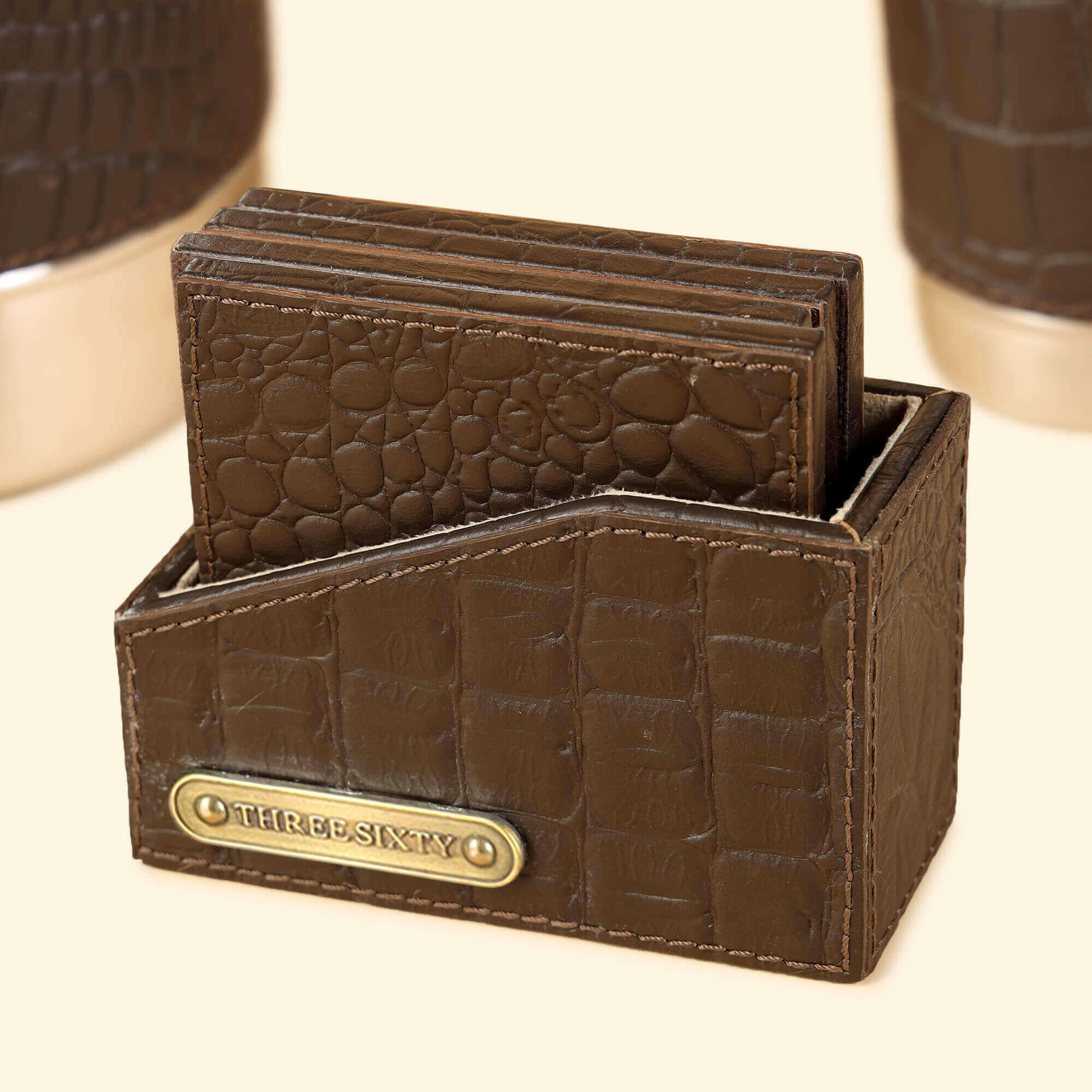 Eden Cocktail Set Brown