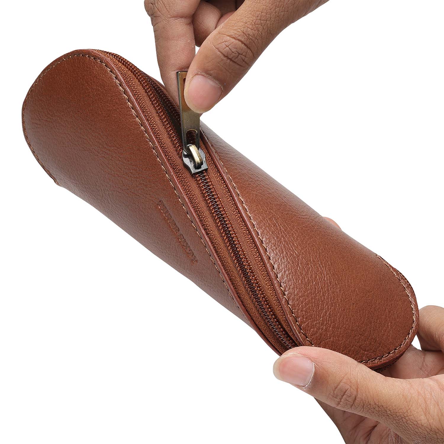 Contour Sunglass Case Waxy Cognac