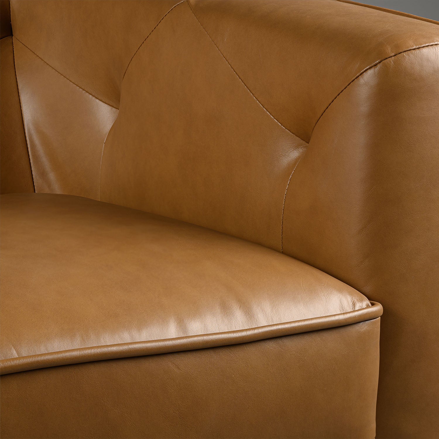 Copenhagen Three Seater Sofa Tan