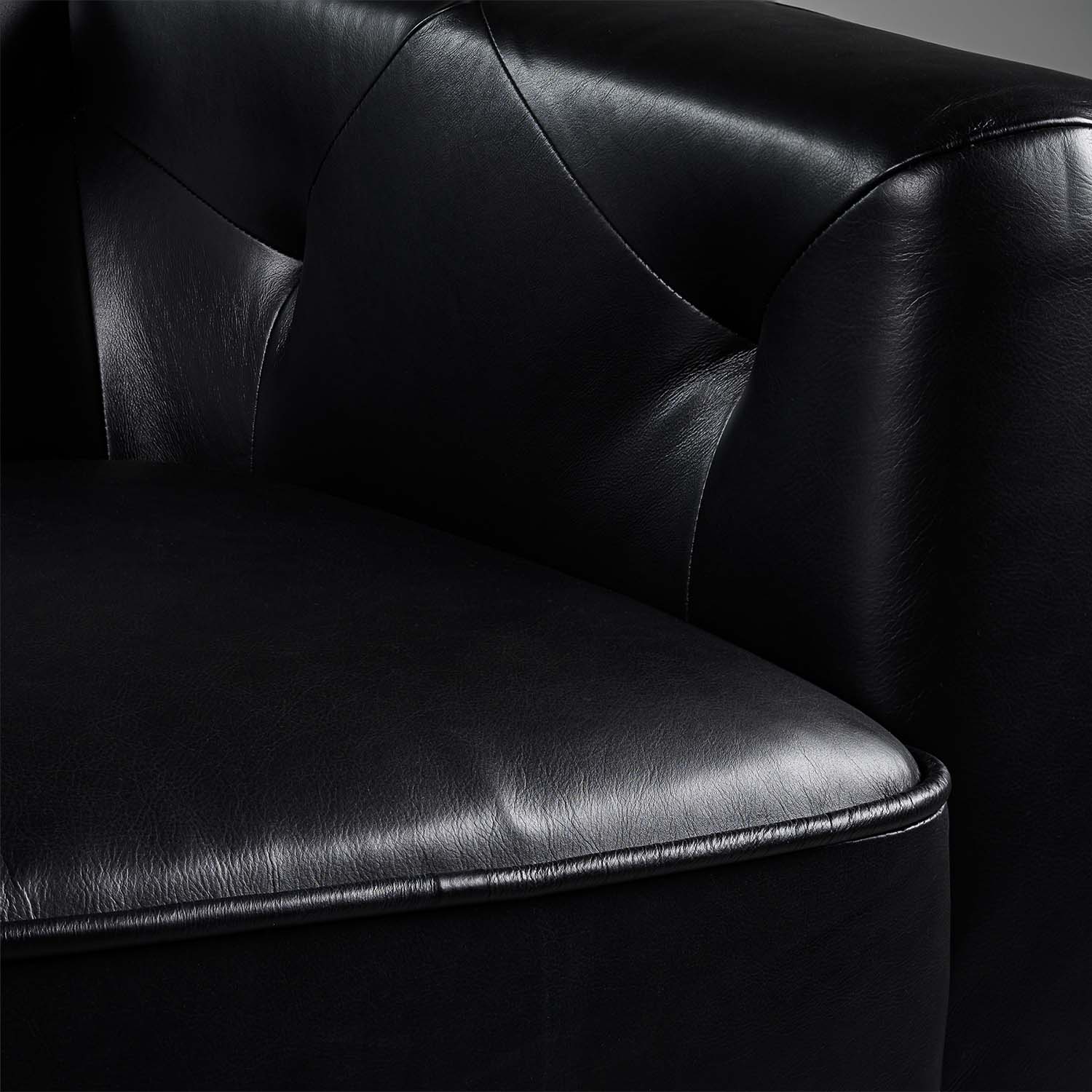 Copenhagen Two Seater Sofa Black