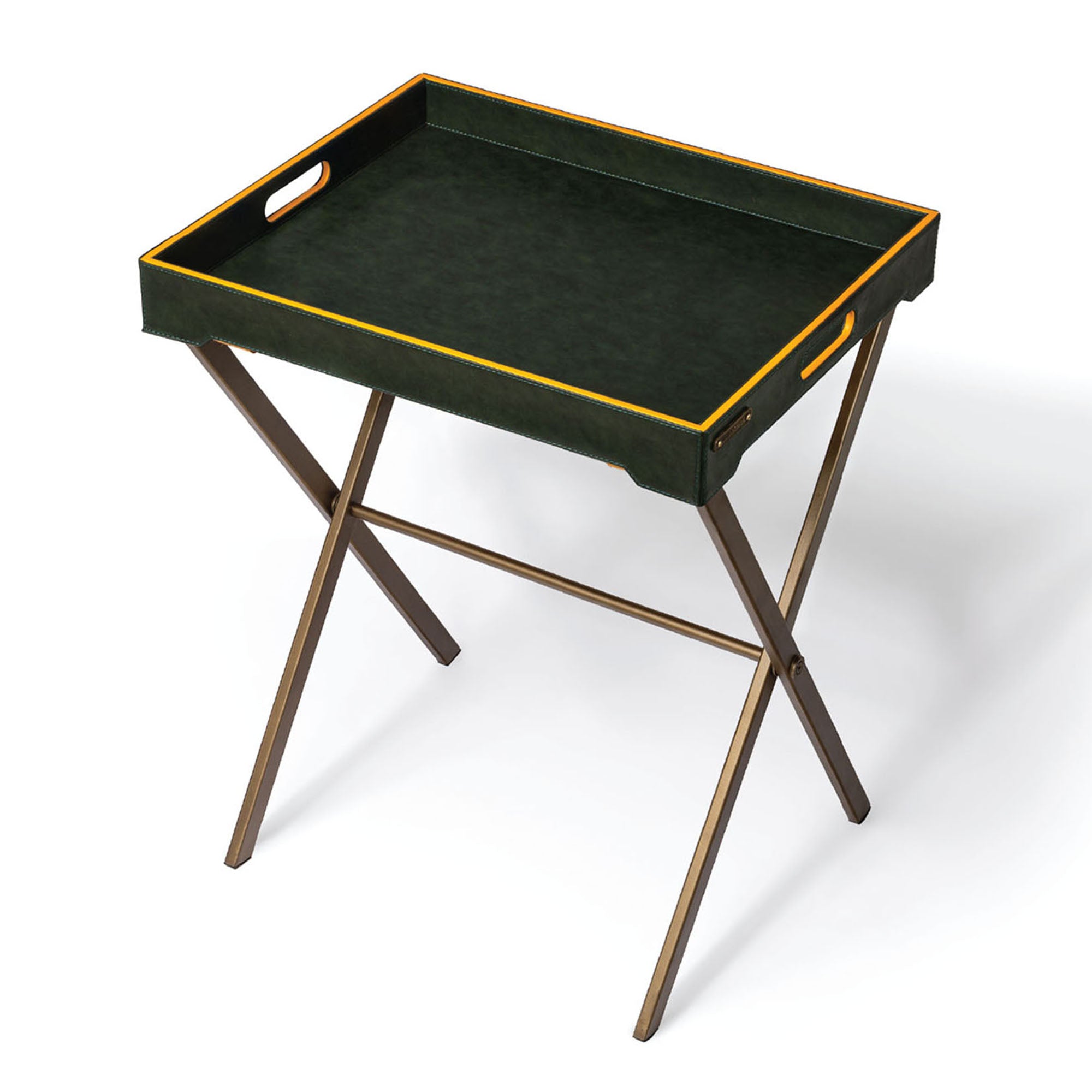 Dual Tone Butler Tray Green