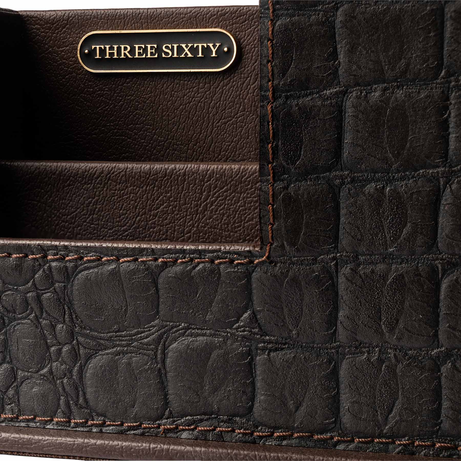 Eden Desk Caddy Brown