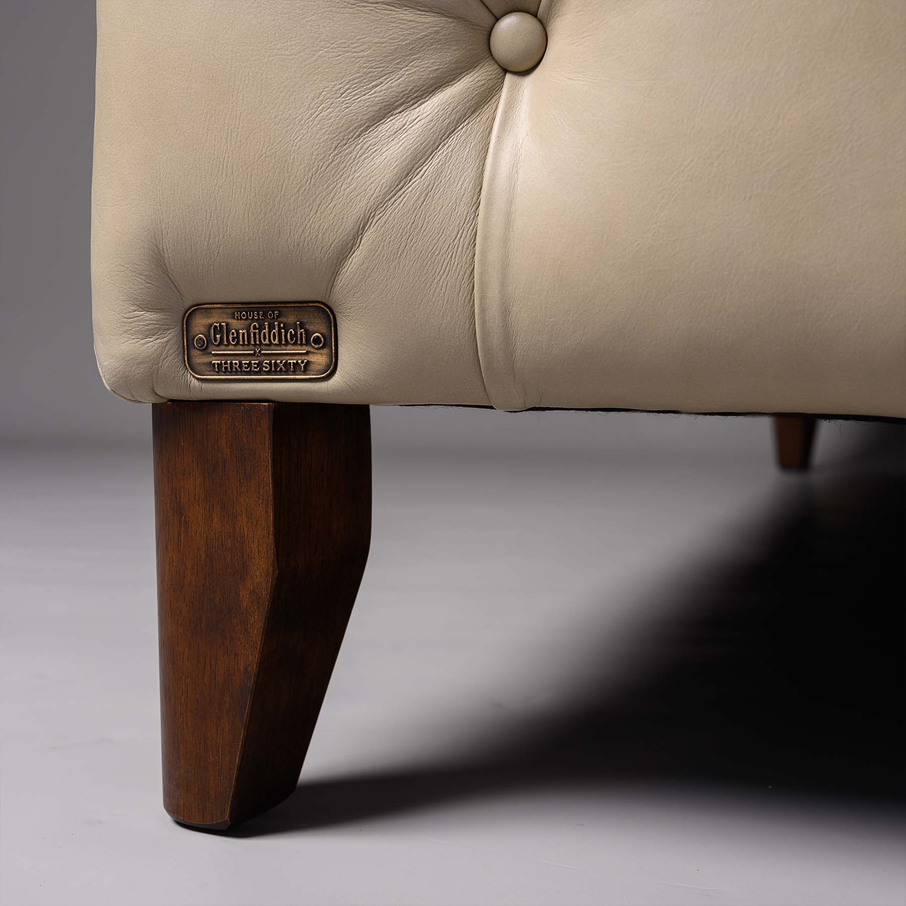 Exeter Chesterfield Single Seater Sofa Beige