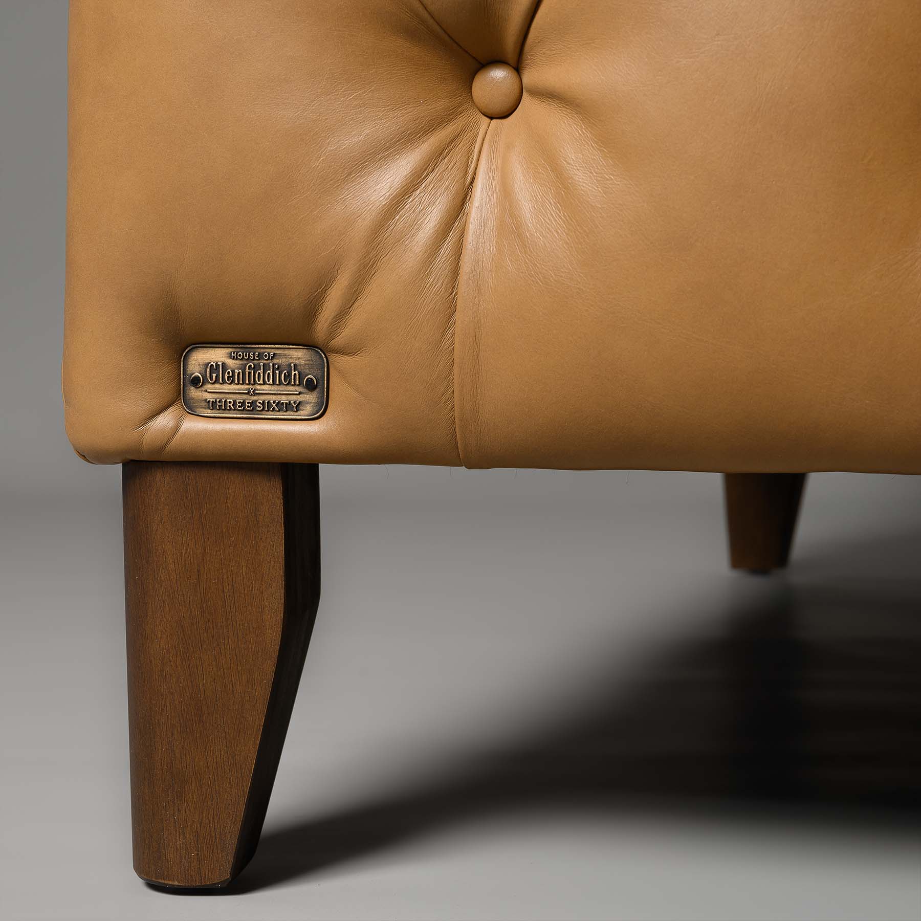 Exeter Chesterfield Single Seater Sofa Tan