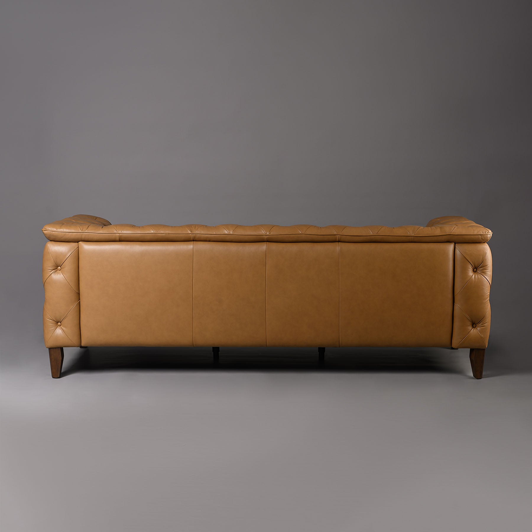 Exeter Chesterfield Three Seater Sofa Tan