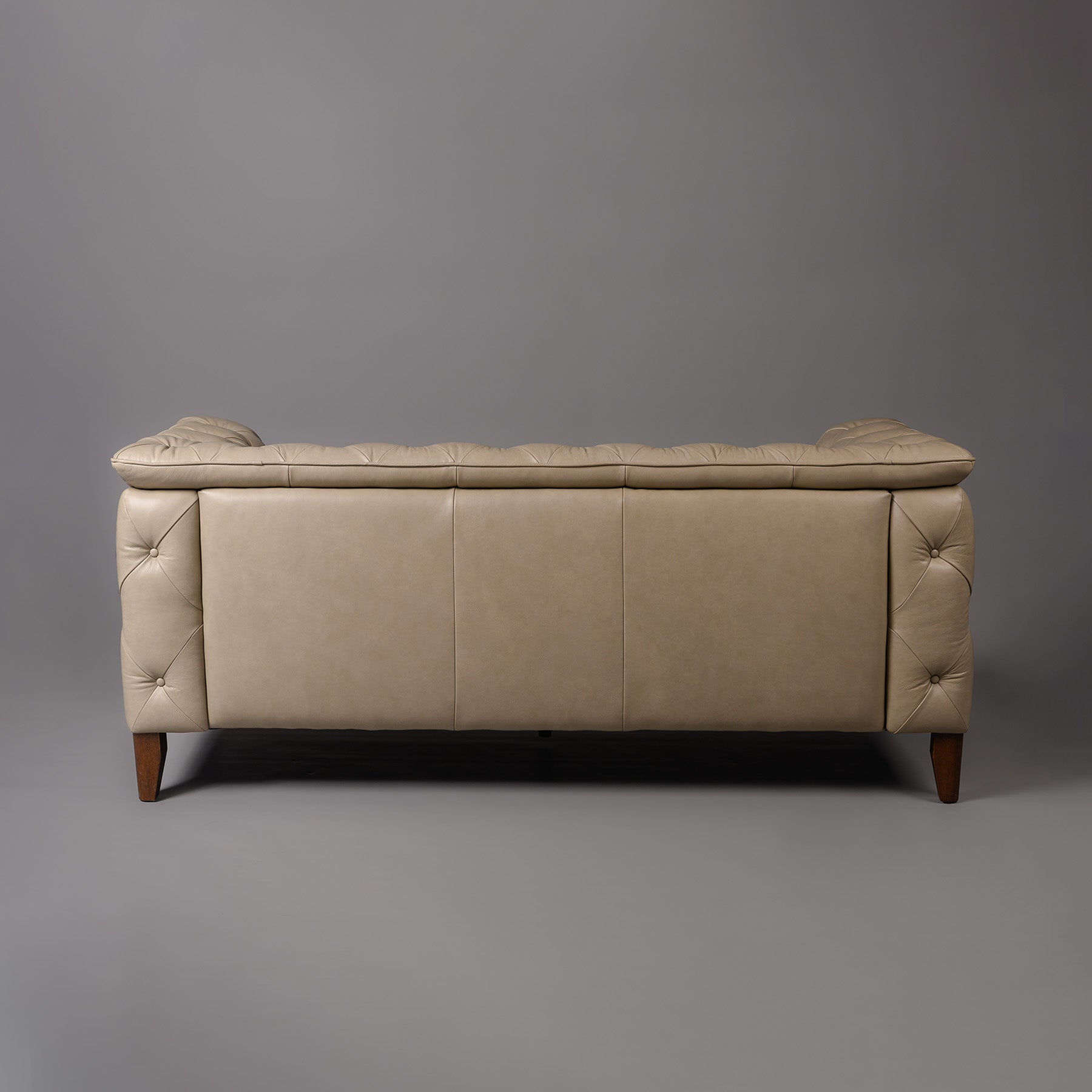 Exeter Chesterfield Two Seater Sofa Beige