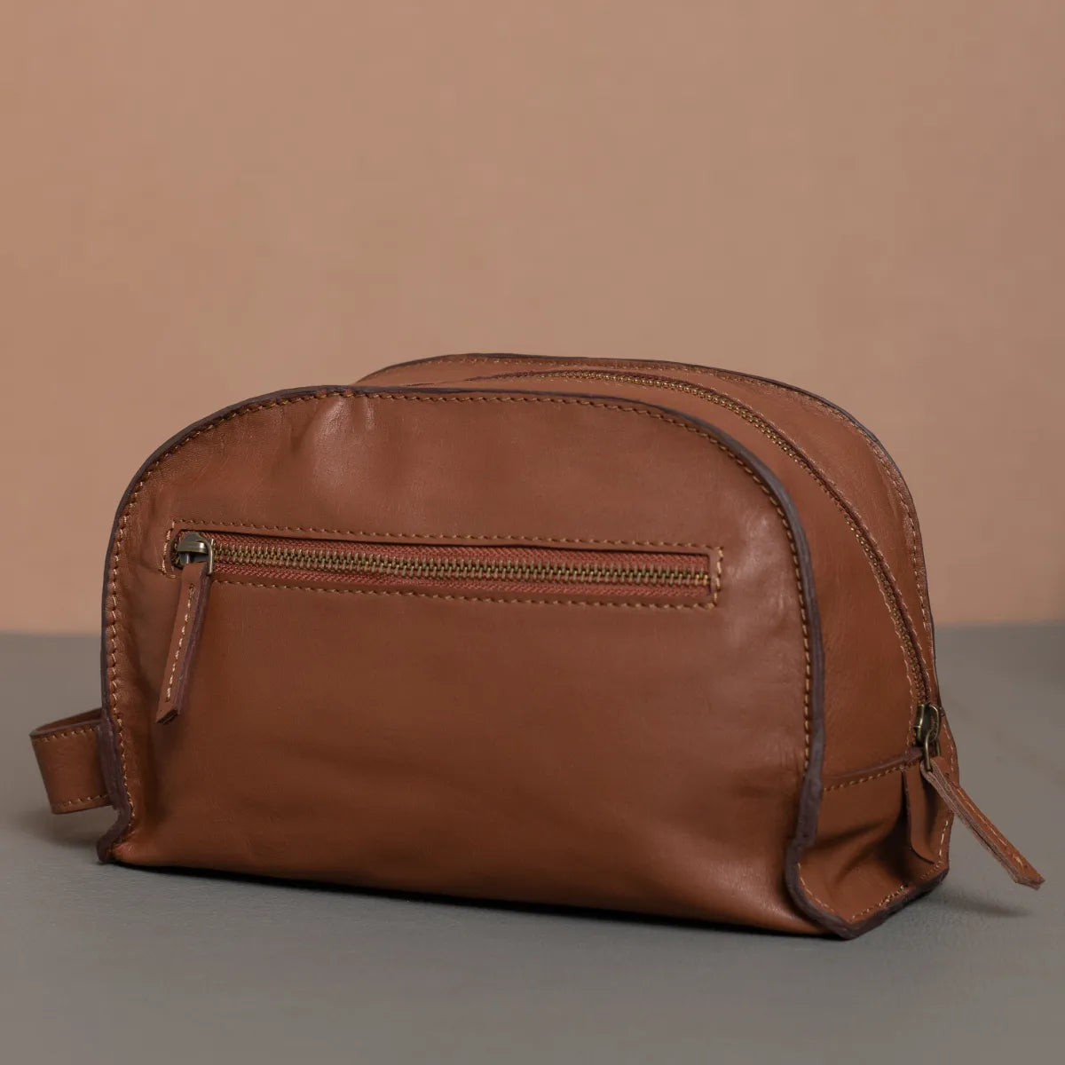 Travel Kit Pouch Tan