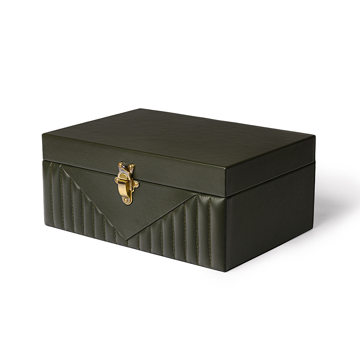 Glencrest Glass Trunk Green