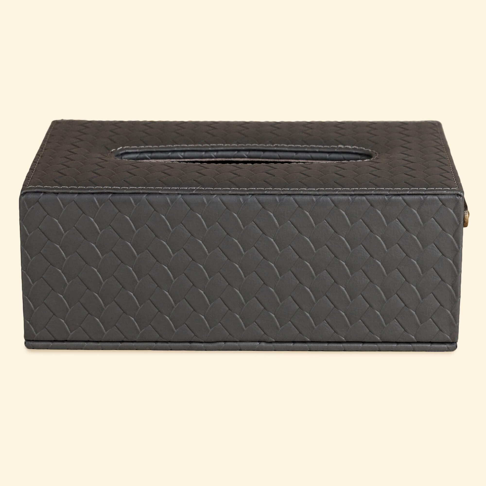 Entwine Grey Tissue Box