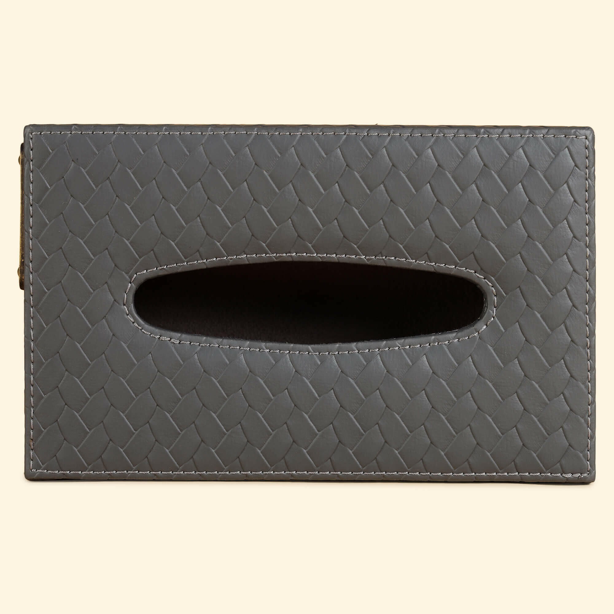 Entwine Grey Tissue Box