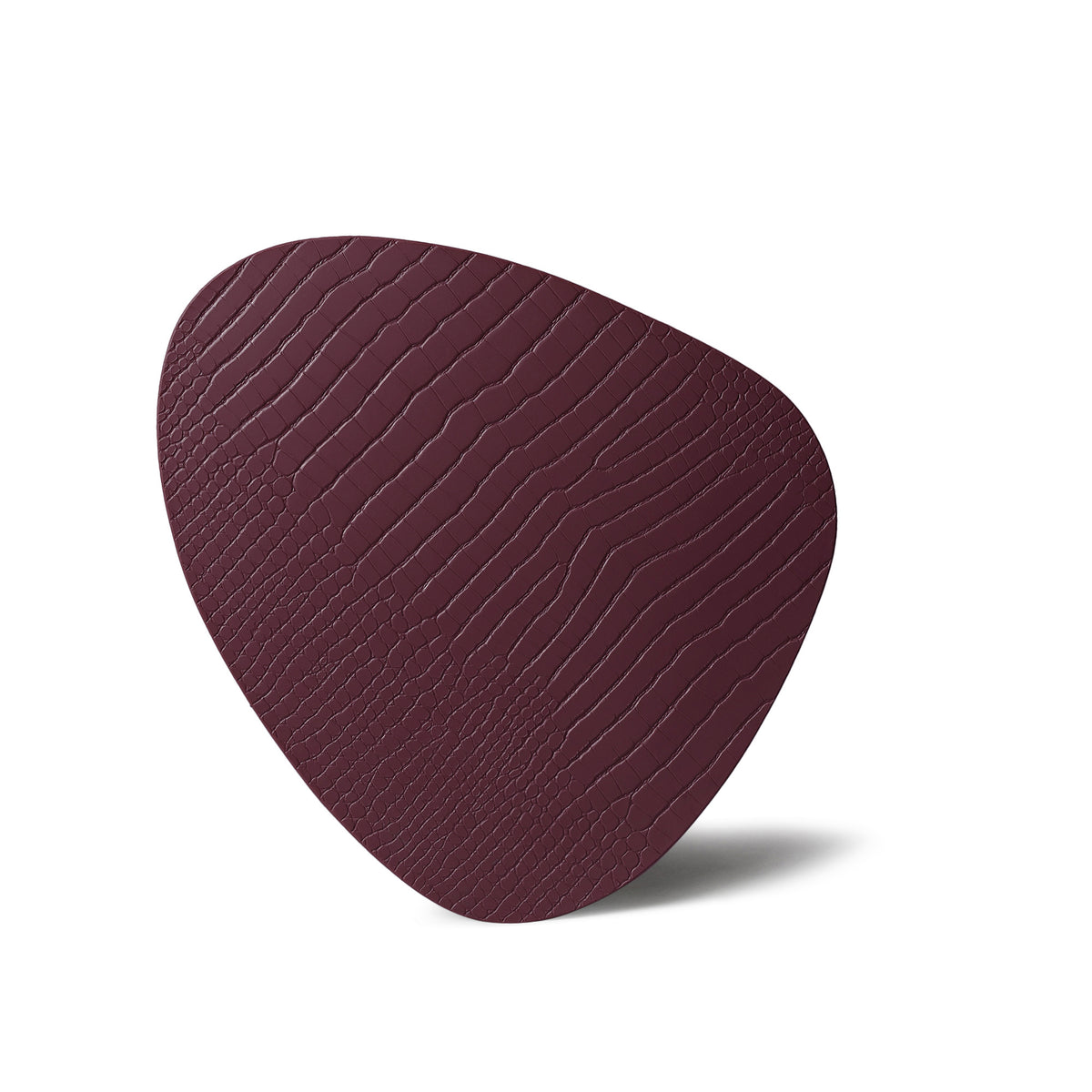 Sterling Croco Mousepad Bordeaux