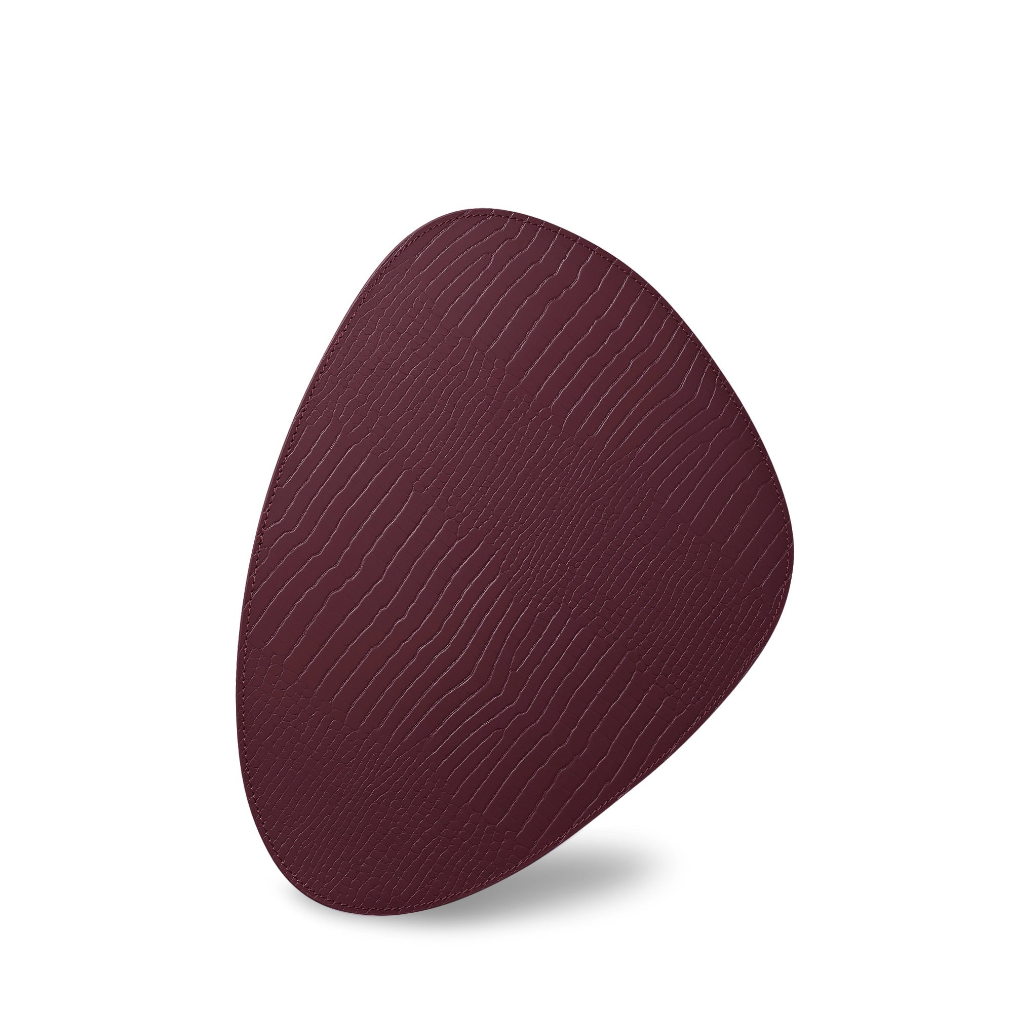Sterling Croco Placemats Bordeaux