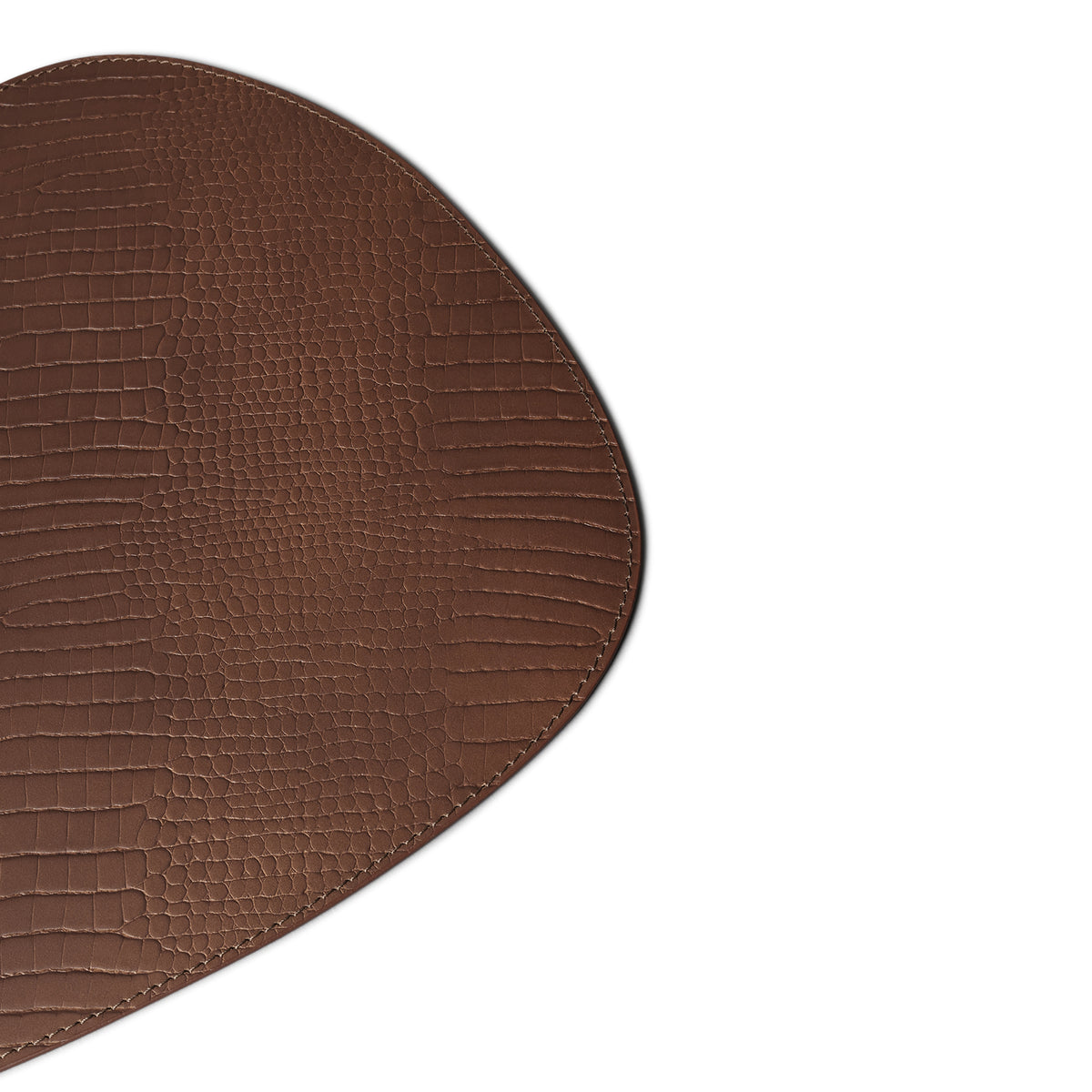 Sterling Croco Placemats Antique Brown