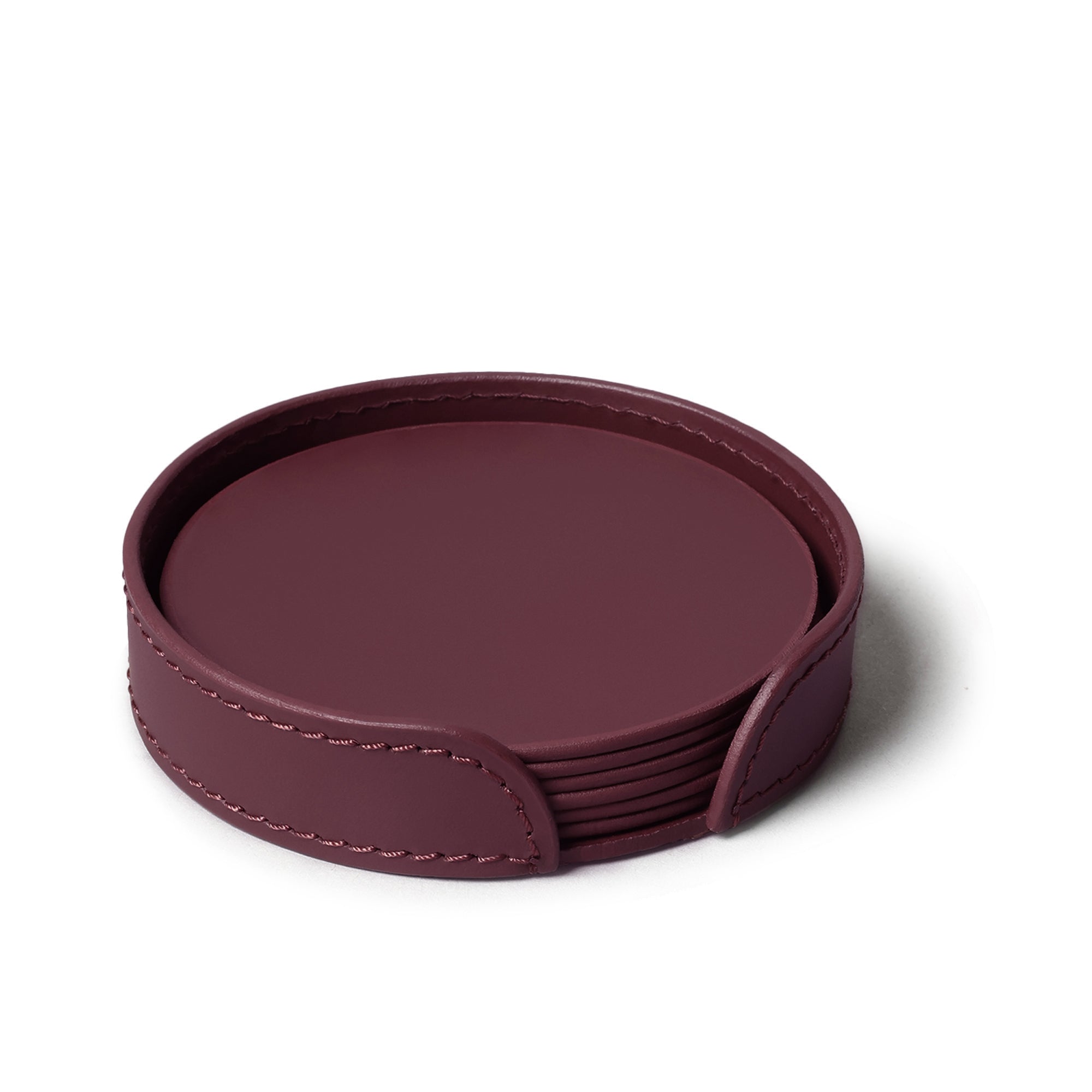 Sterling Classic Coasters Round Bordeaux