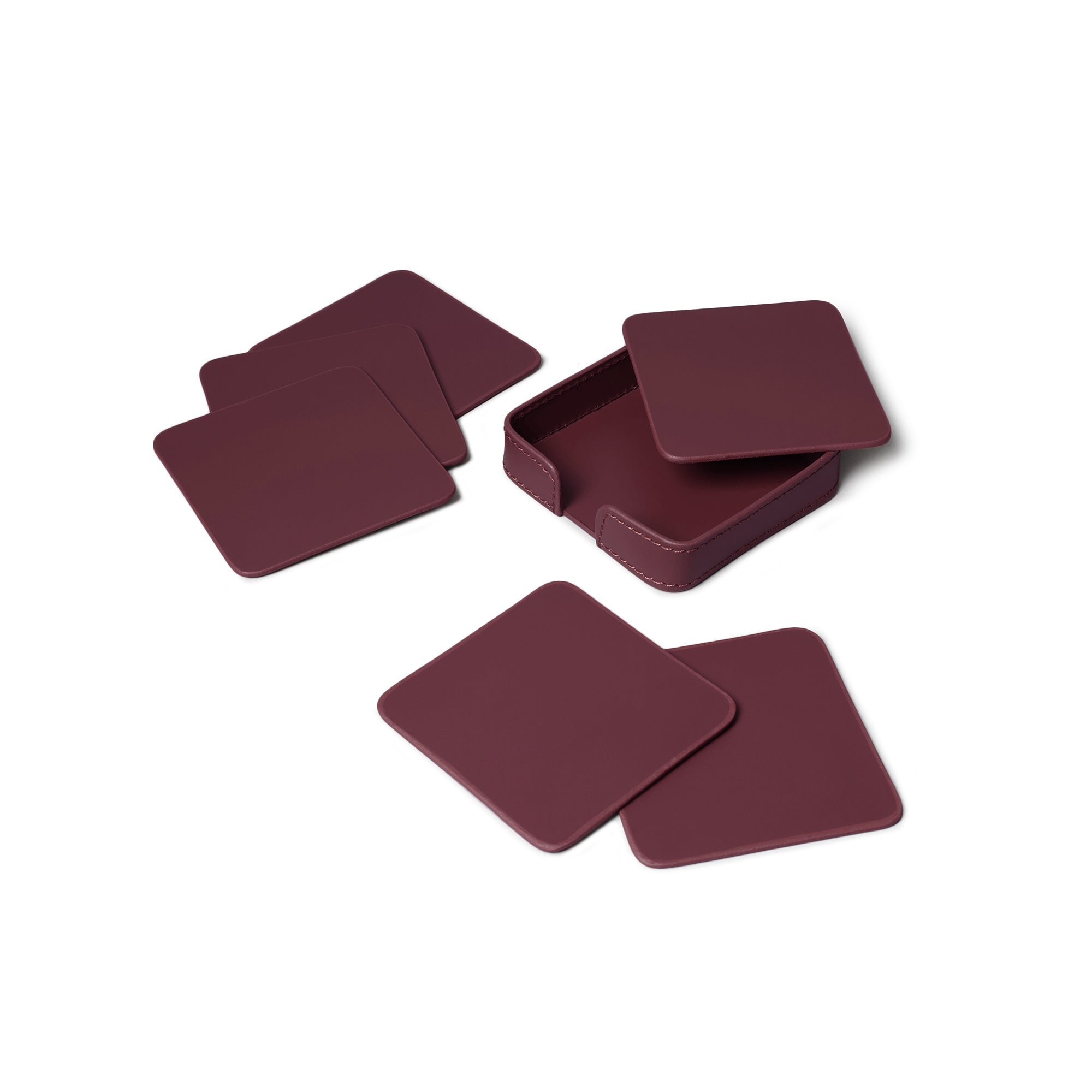 Sterling Classic Coasters Square Bordeaux