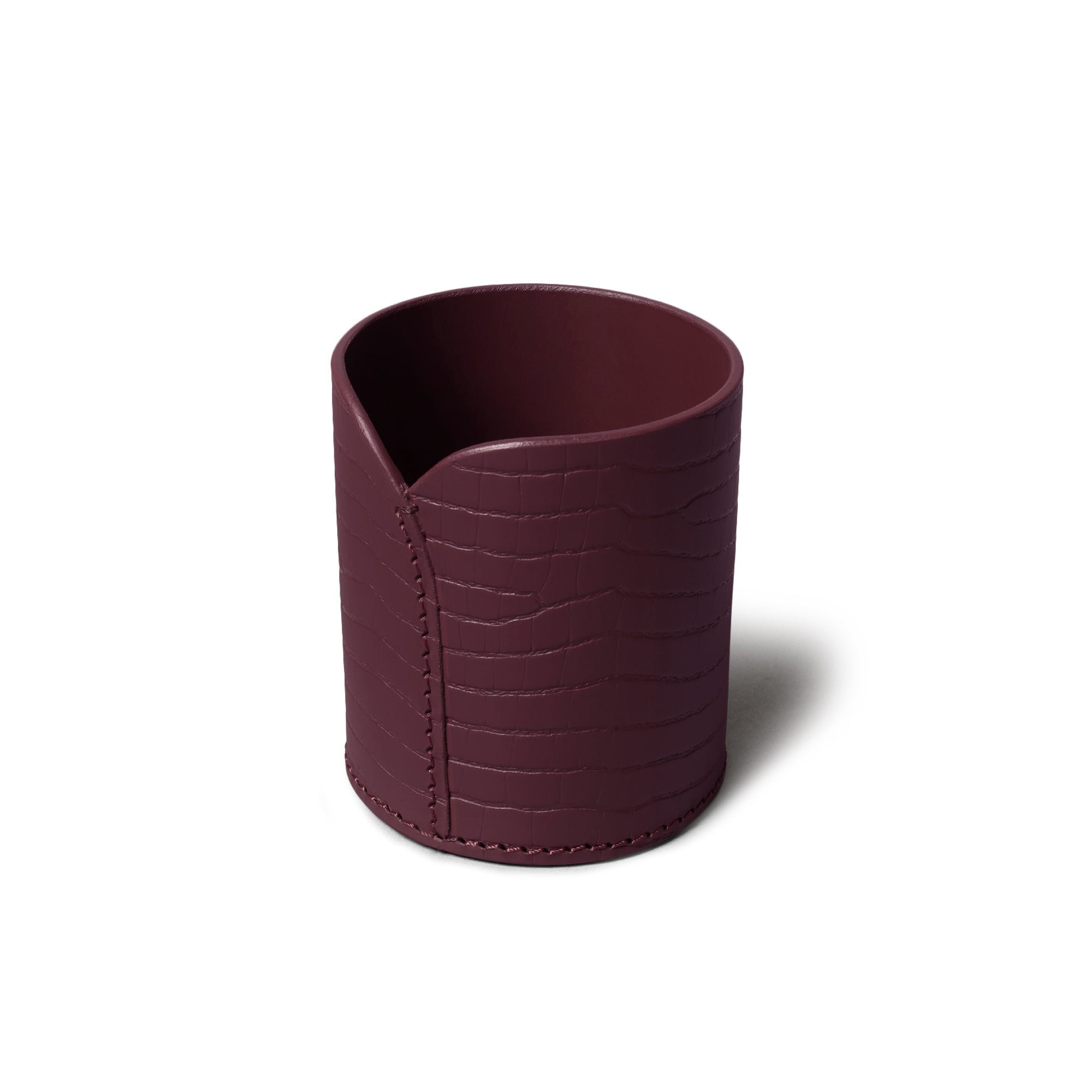 Sterling Croco Pencup Bordeaux