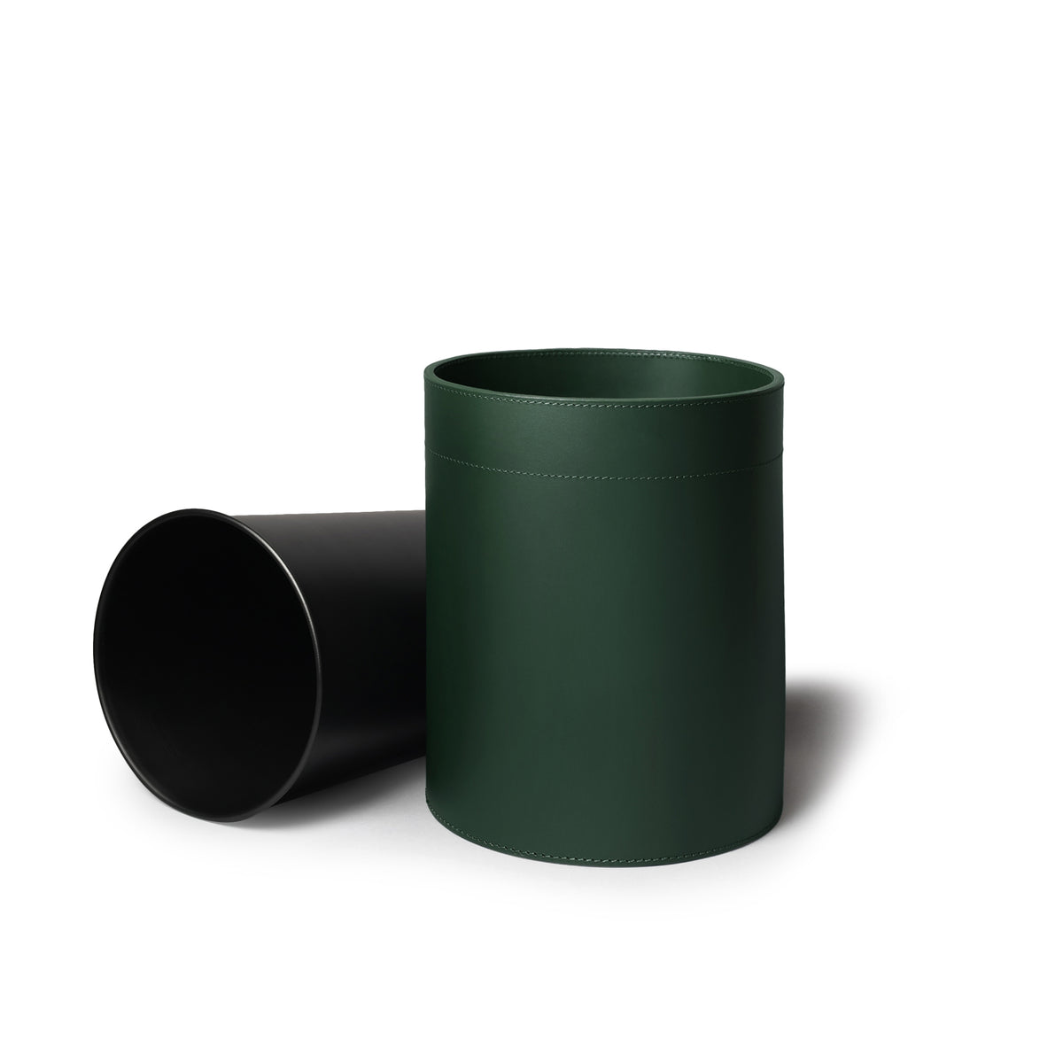 Sterling Classic Wastebin With Metal Inner Green
