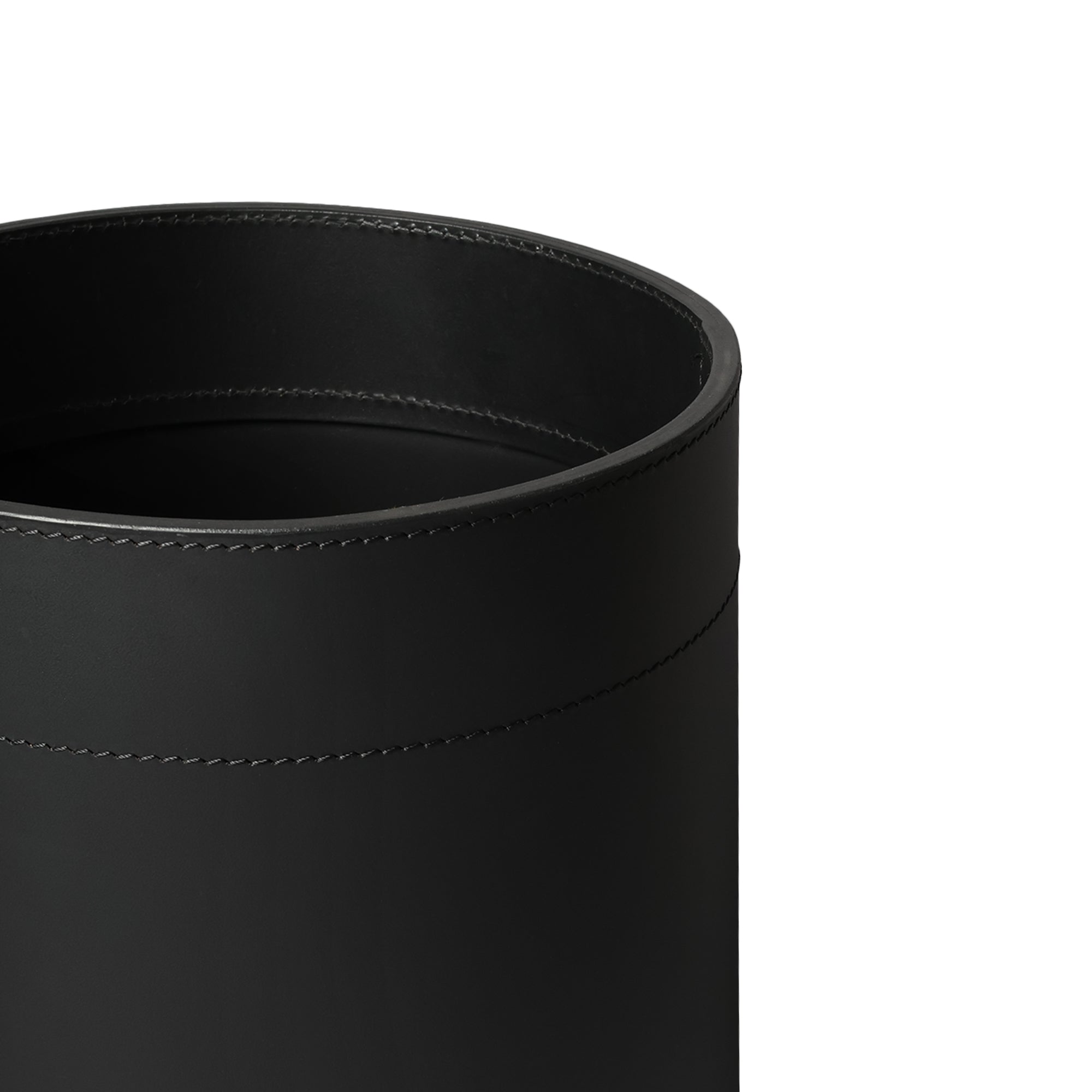 Sterling Classic Wastebin With Metal Inner Black