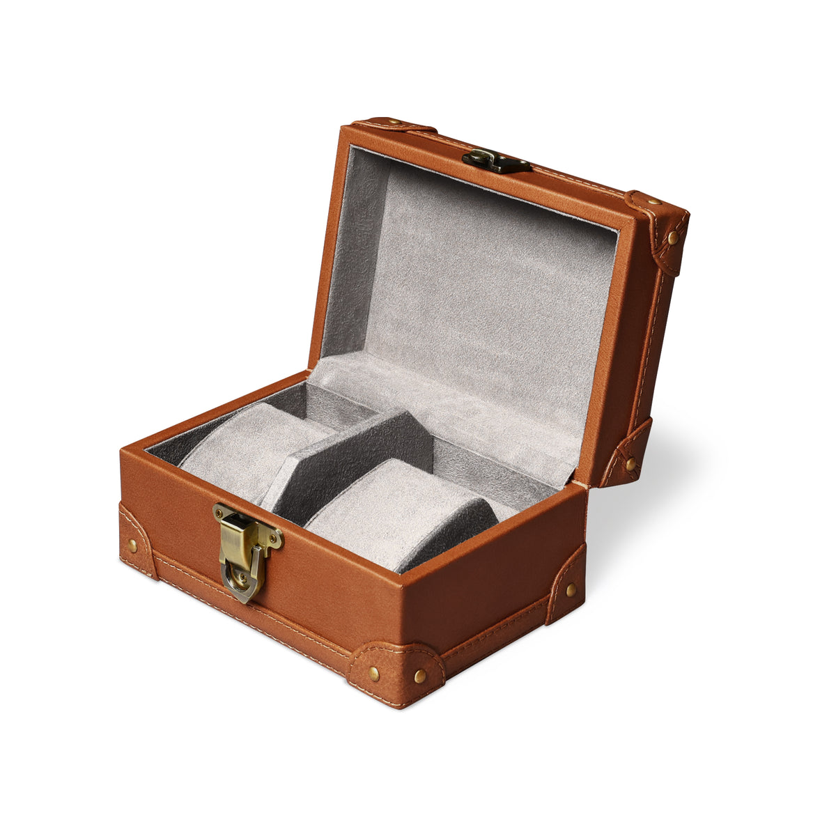 Meridian Duo Watch Box Tan