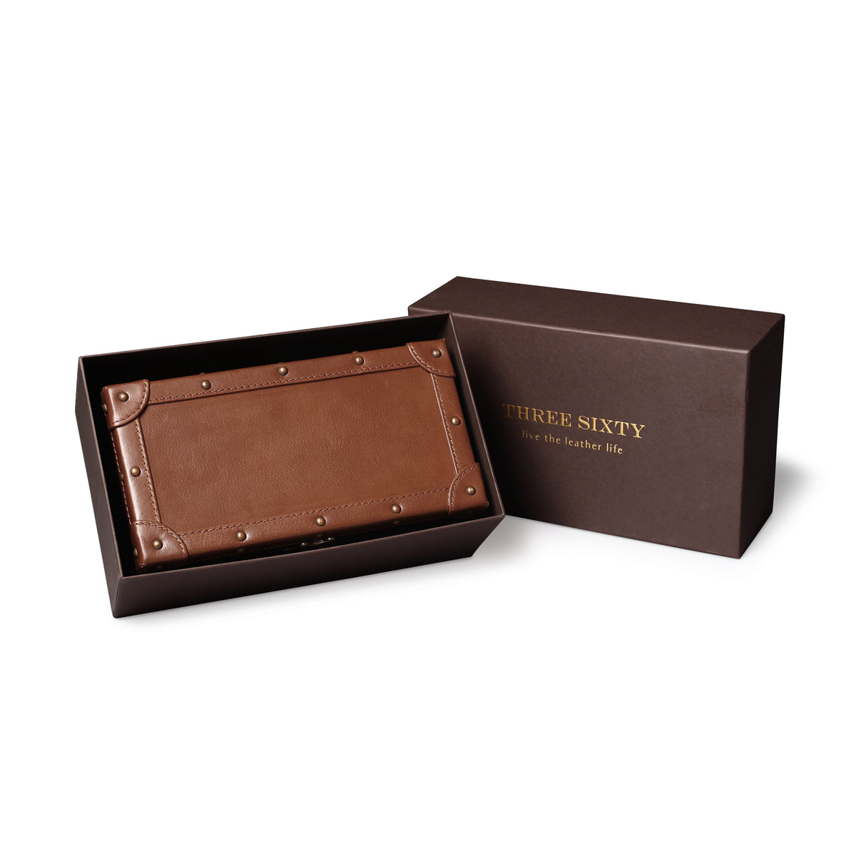 Trunke Keepsake Box Cognac