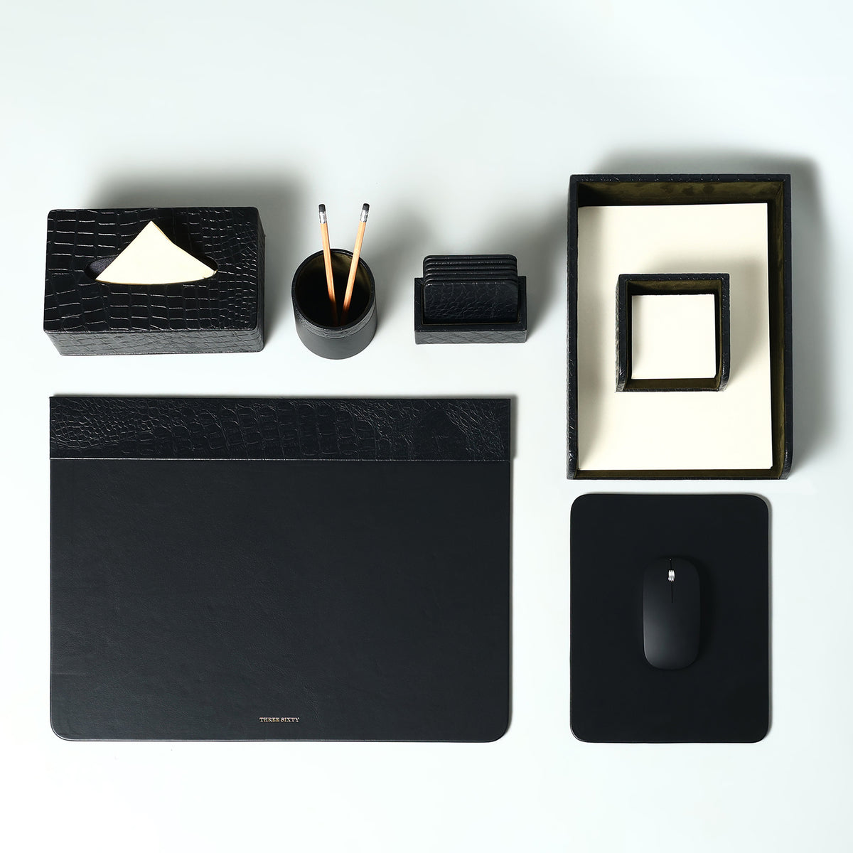 Regent Desktop Set Black