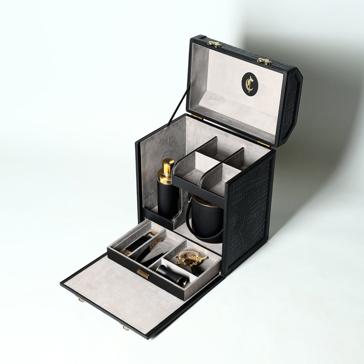 Raymond Portable Bar Black