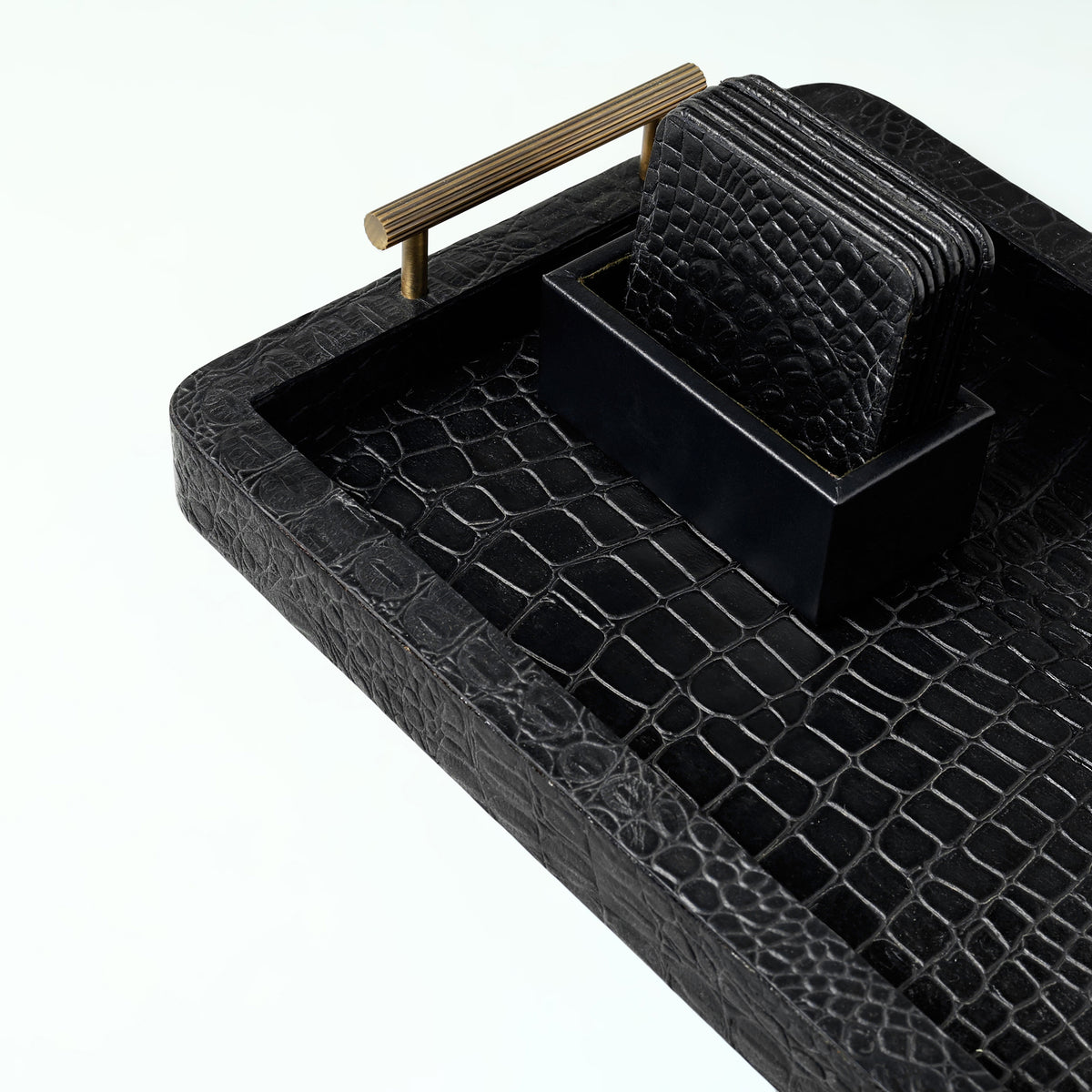 Arden Tabletop Set Rectangle Black