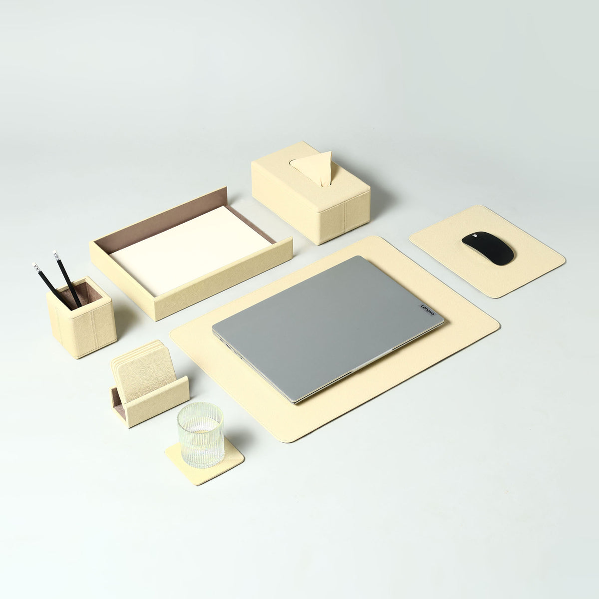 Windsor Desktop Set Cream