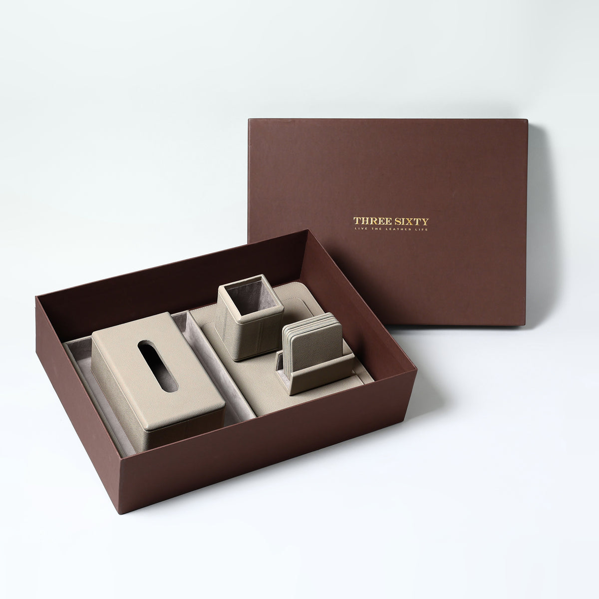 Windsor Desktop Set Taupe