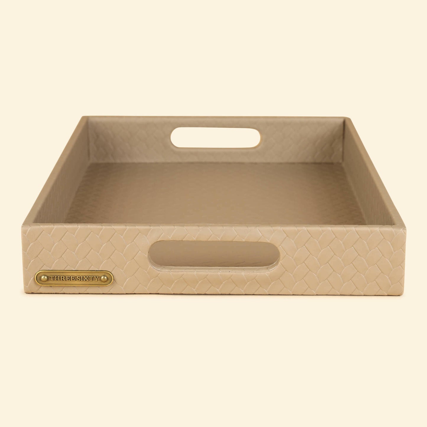 Large Multipurpose Tray Beige