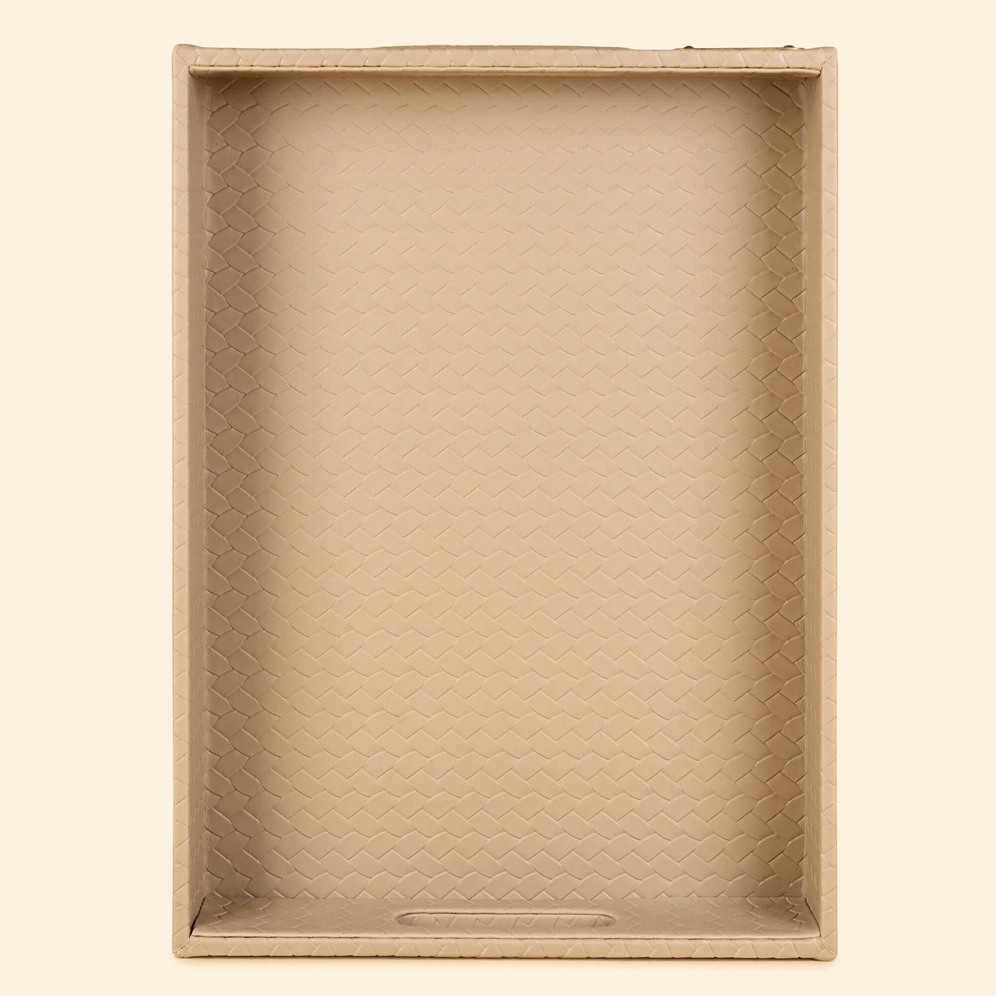 Large Multipurpose Tray Beige