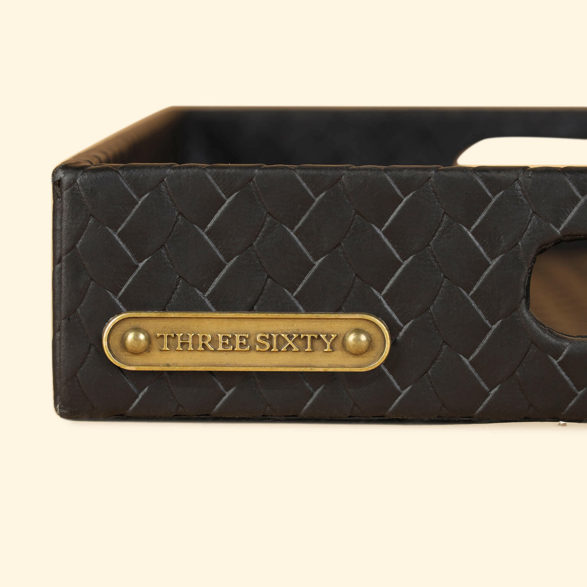 Entwine Large Multipurpose Tray Black